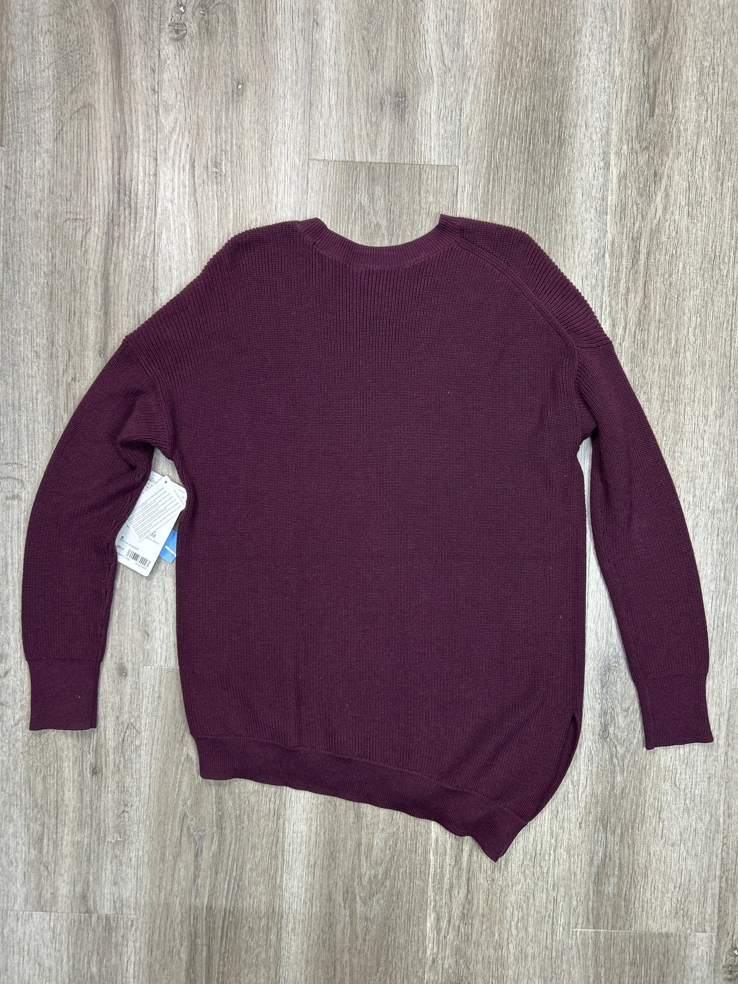 Sweater By Athleta In Maroon, Size: Xs