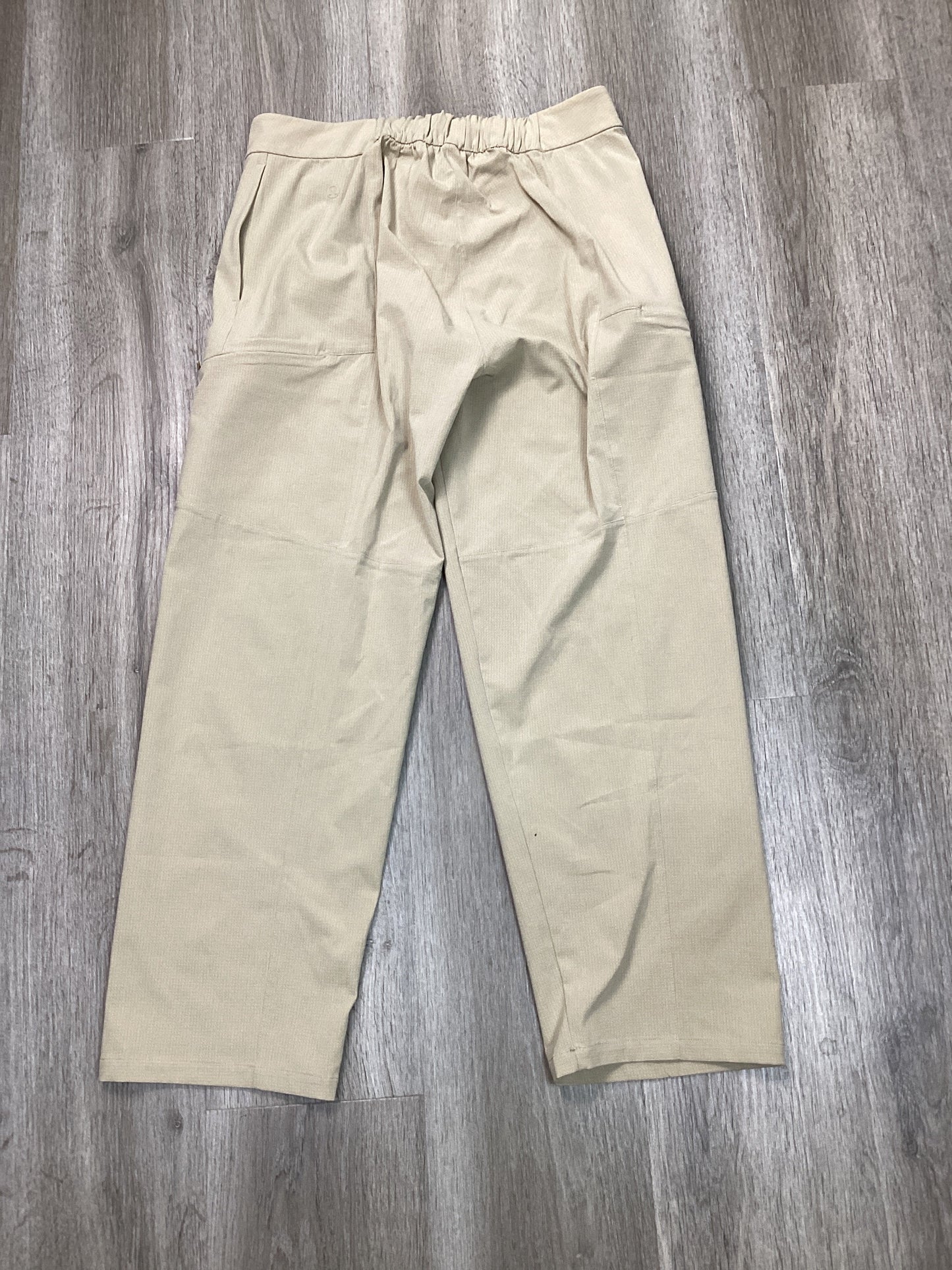 Athletic Pants By Lululemon In Tan, Size: M