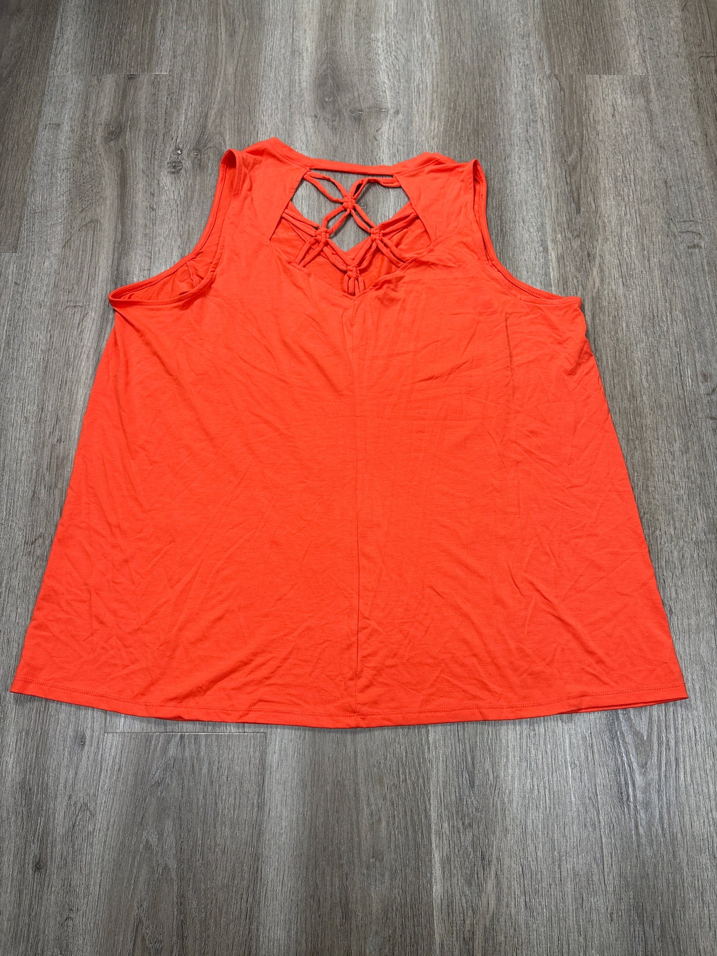 Tank Top By Terra & Sky In Orange, Size: 2x