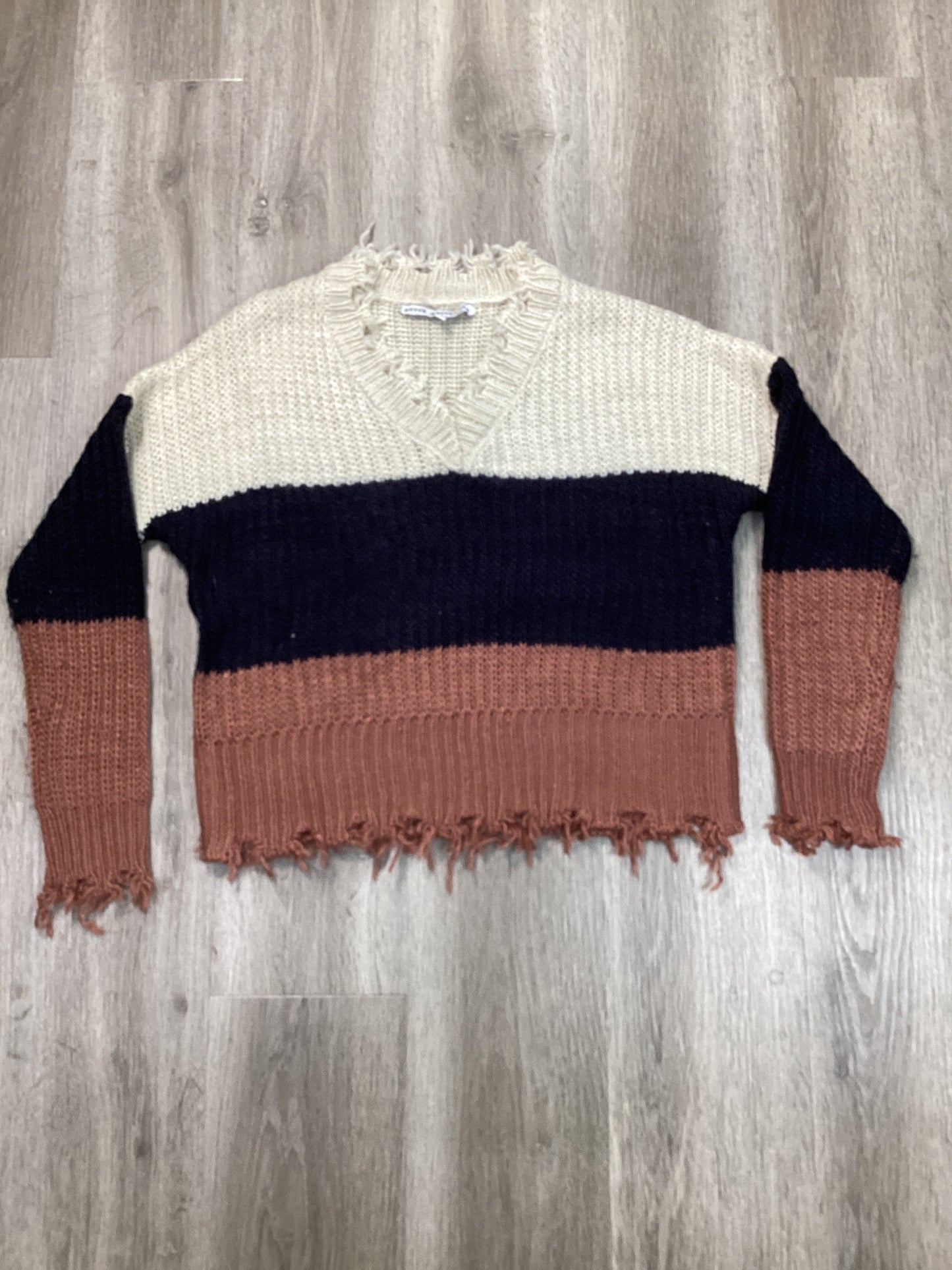 Sweater By Hyfve In Tan, Size: S