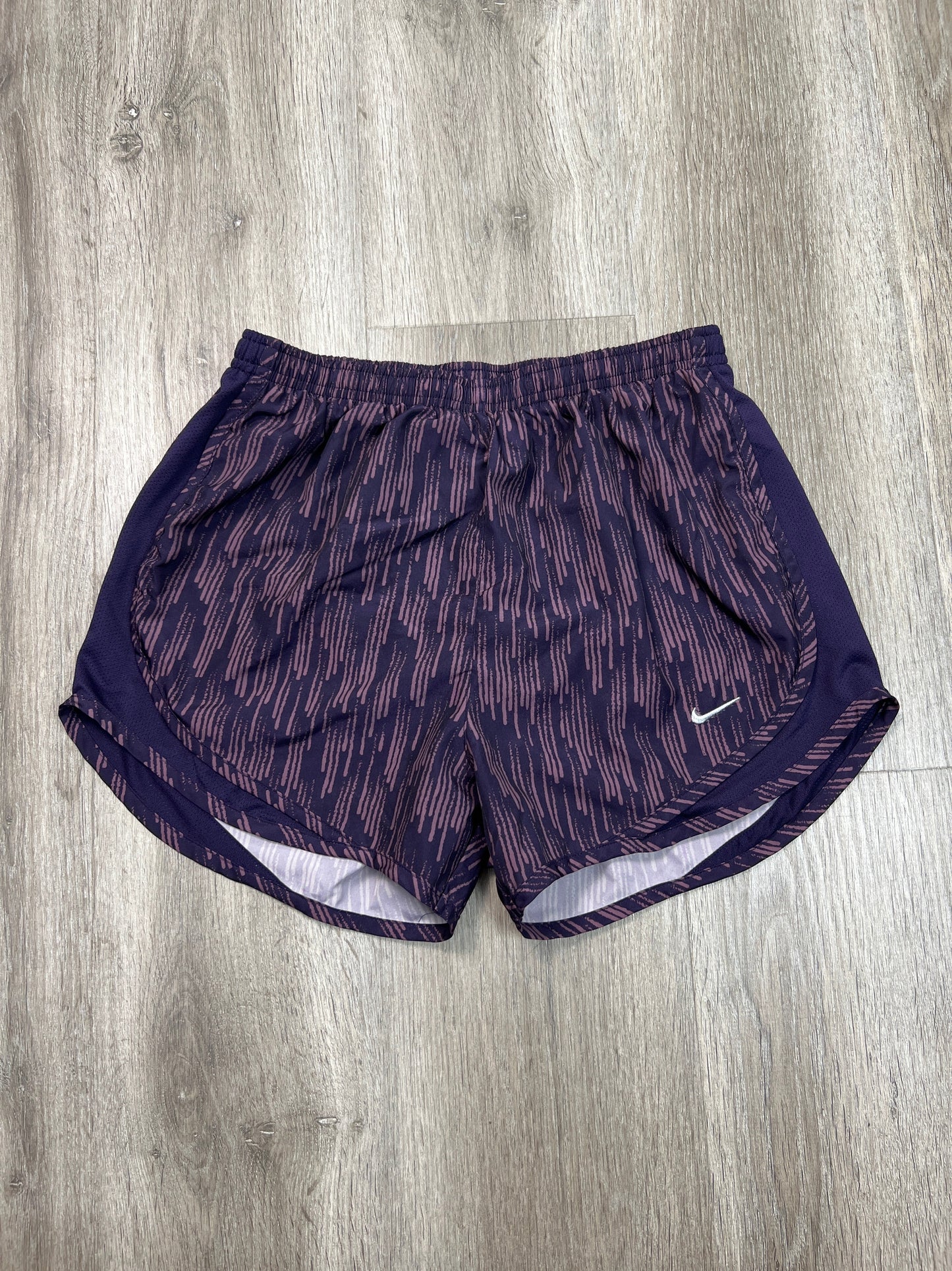 Athletic Shorts By Nike Apparel In Purple, Size: S