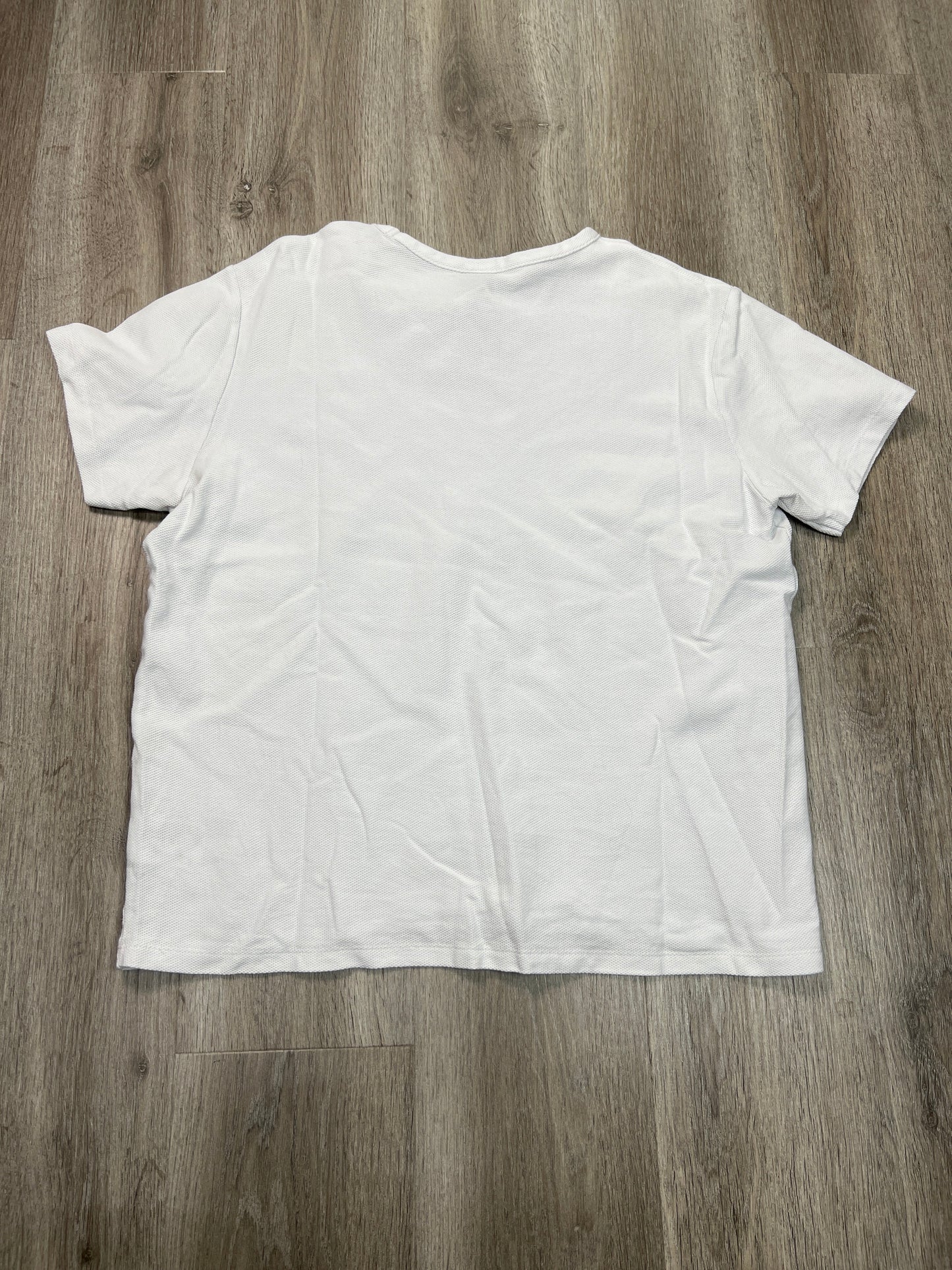 Top Short Sleeve Basic By H&m In White, Size: L