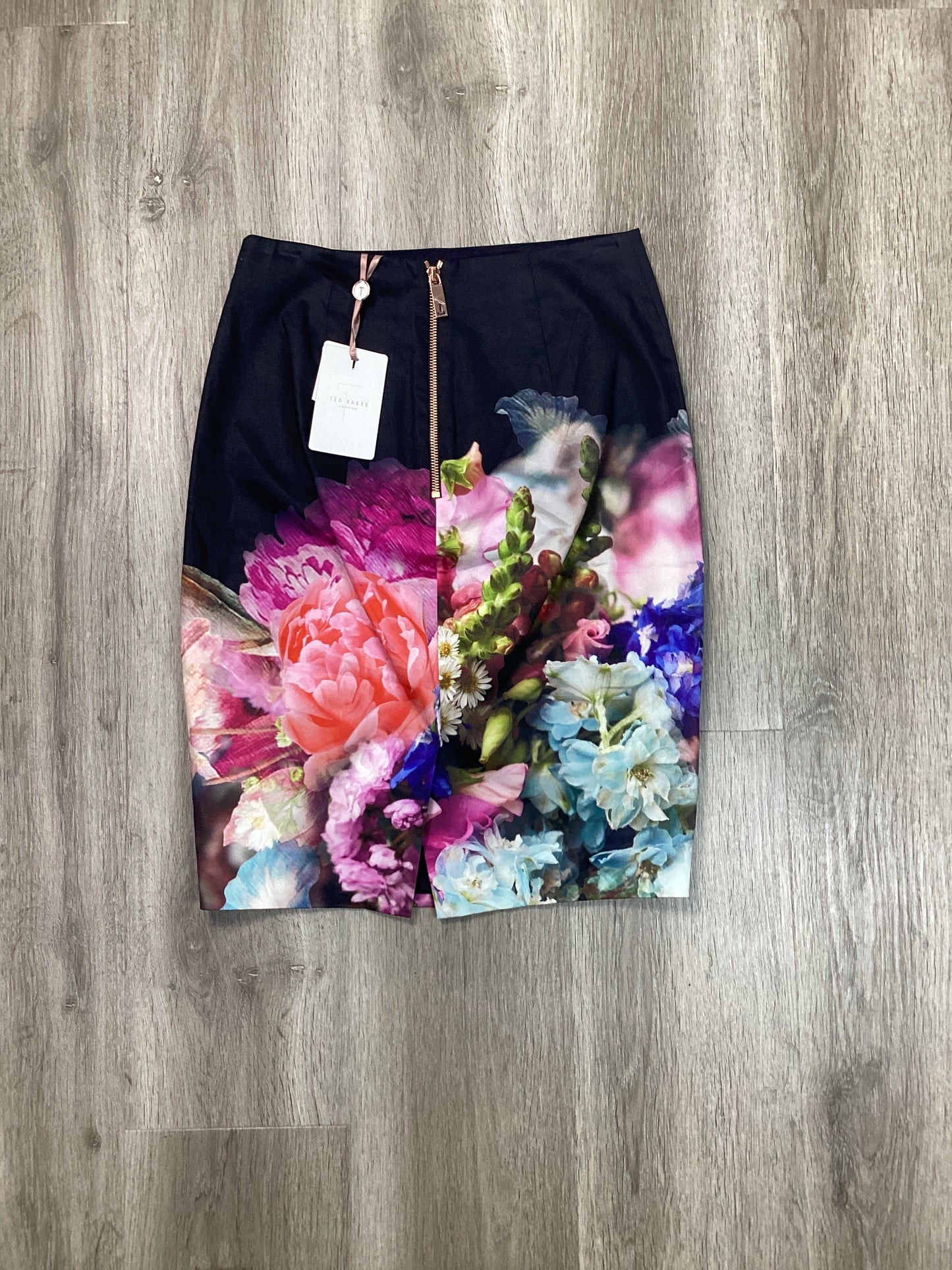 Skirt Mini & Short By Ted Baker In Floral Print, Size: S