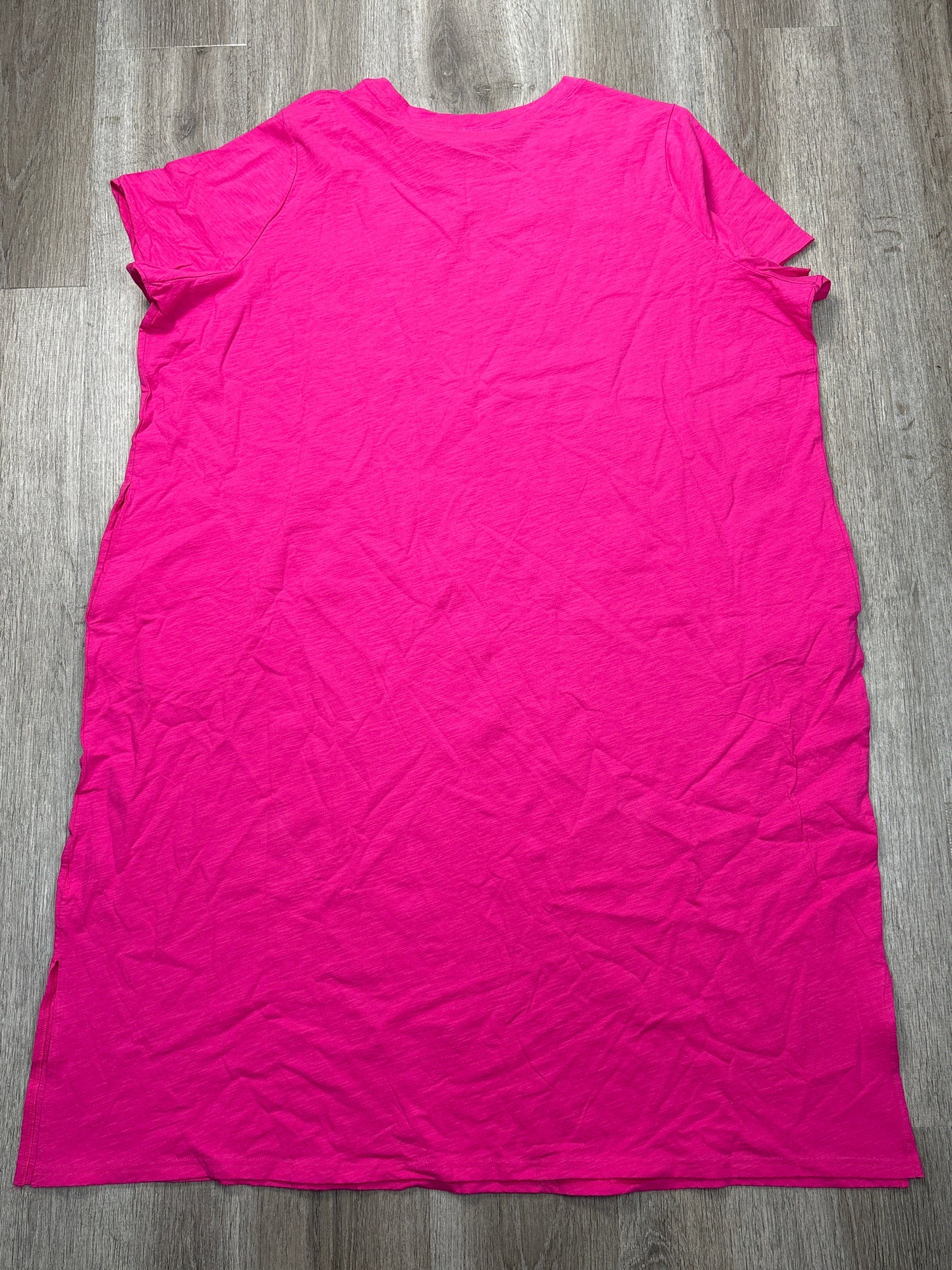 Dress Casual Midi By Terra & Sky In Pink, Size: 4x