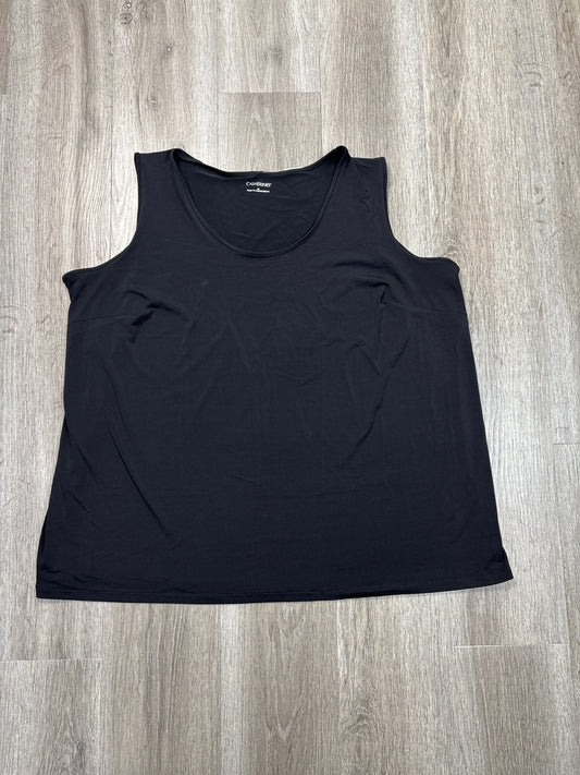 Tank Top By Catherines In Black, Size: 2x