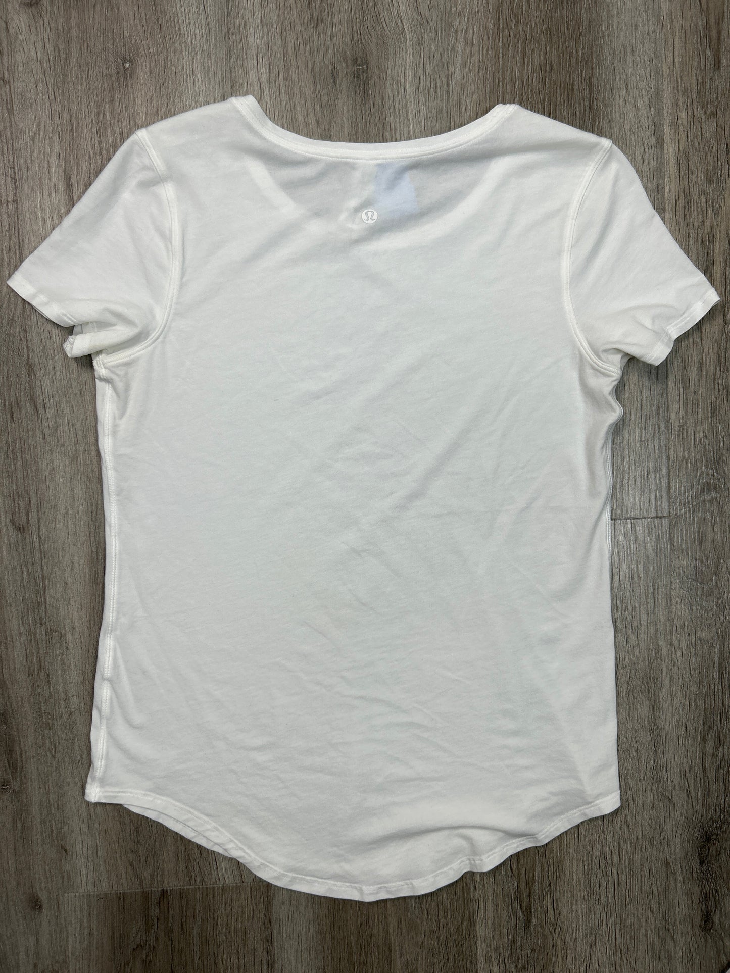 Top Short Sleeve Basic By Lululemon In White, Size: S