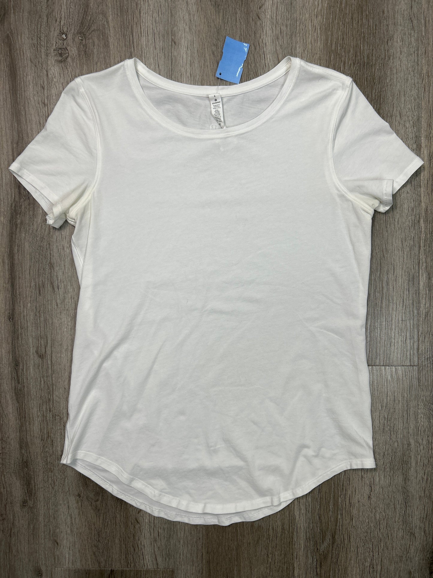 Top Short Sleeve Basic By Lululemon In White, Size: S