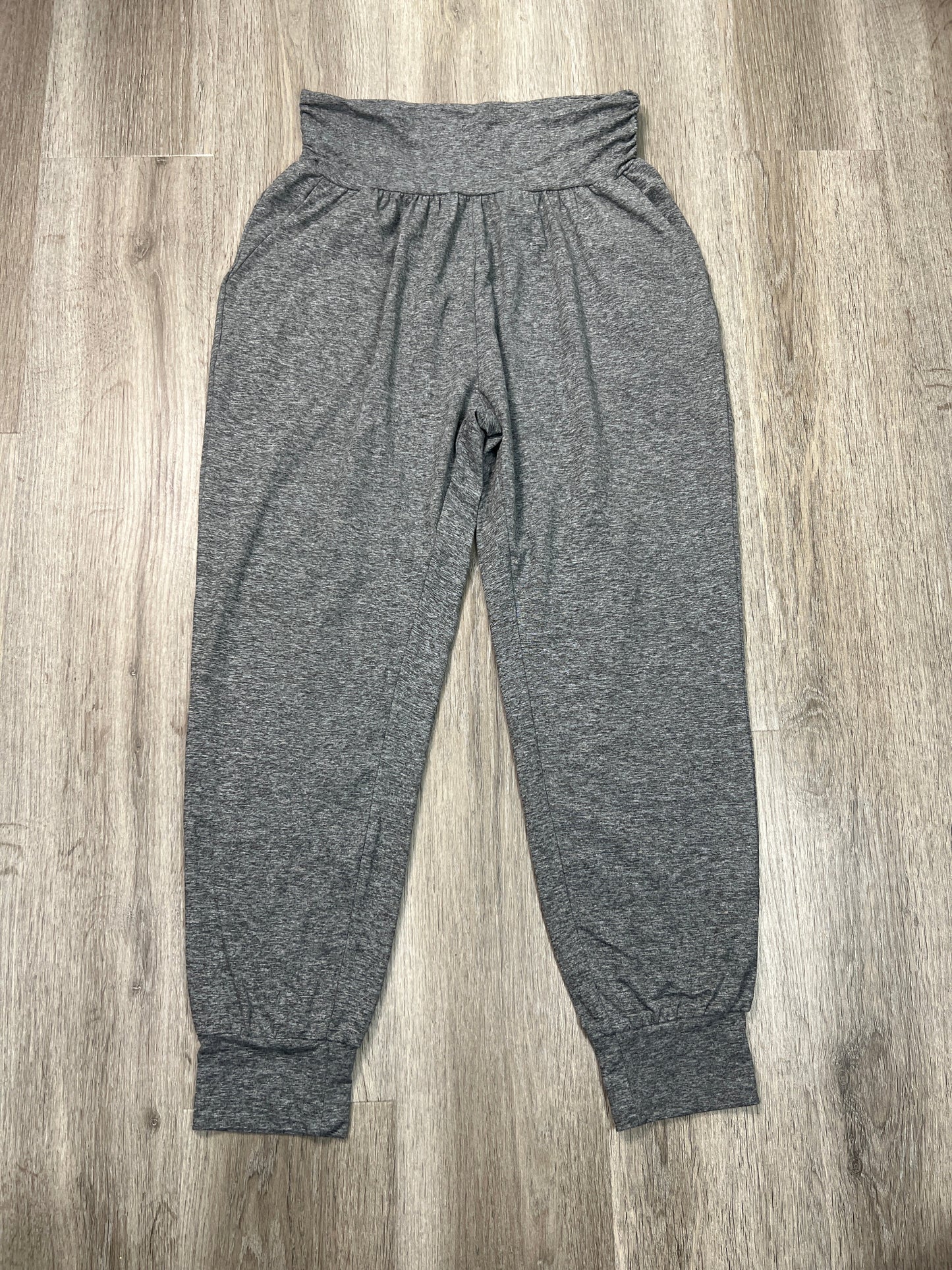 Athletic Pants By UEU In Grey, Size: L