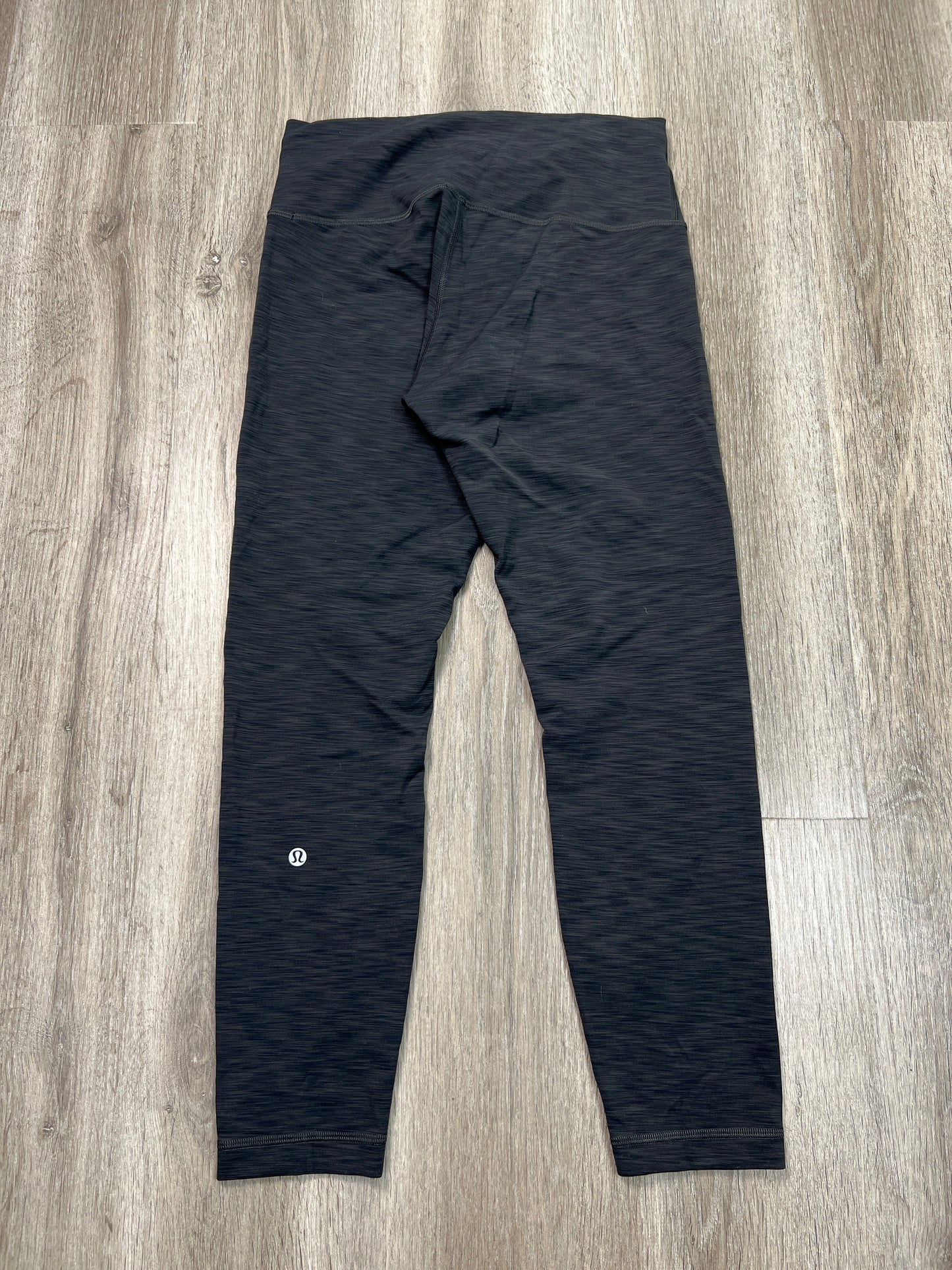 Athletic Leggings By Lululemon In Grey, Size: M