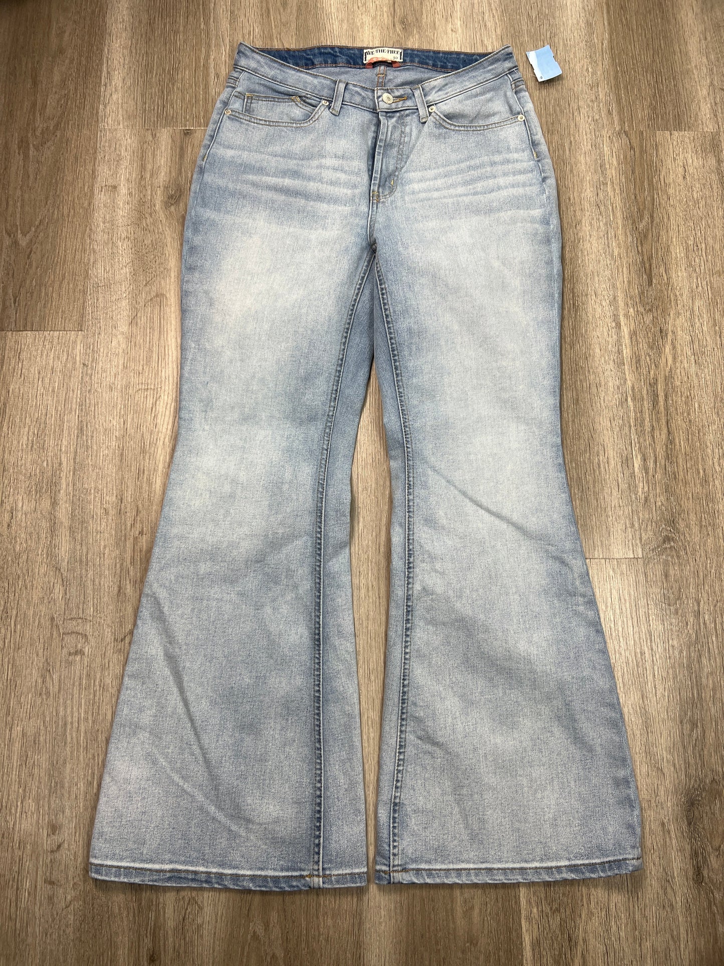 Jeans Flared By We The Free In Blue Denim, Size: 10