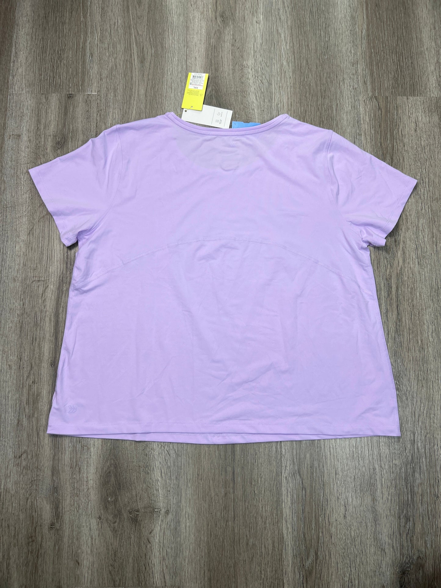 Athletic Top Short Sleeve By All In Motion In Purple, Size: Xxl