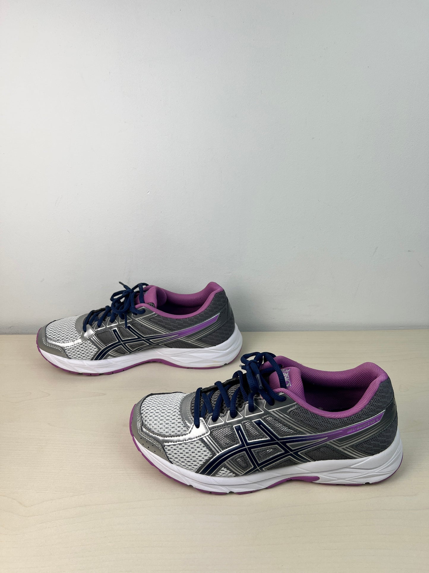 Shoes Athletic By Asics In Grey, Size: 9.5