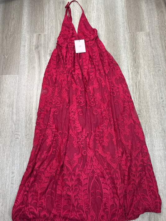 Dress Casual Maxi By Clothes Mentor In Red, Size: Xs