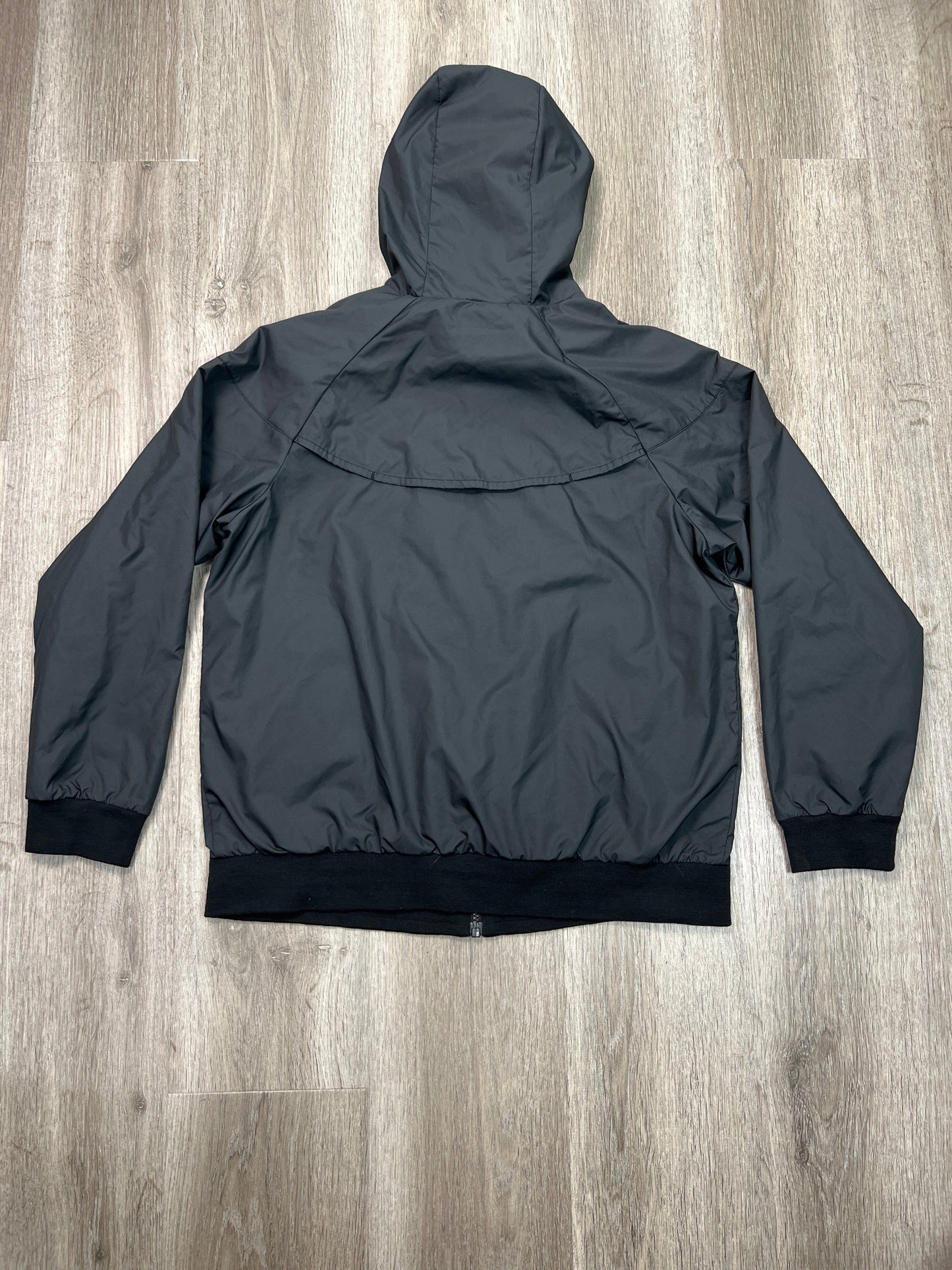 Athletic Jacket By Nike In Black, Size: L