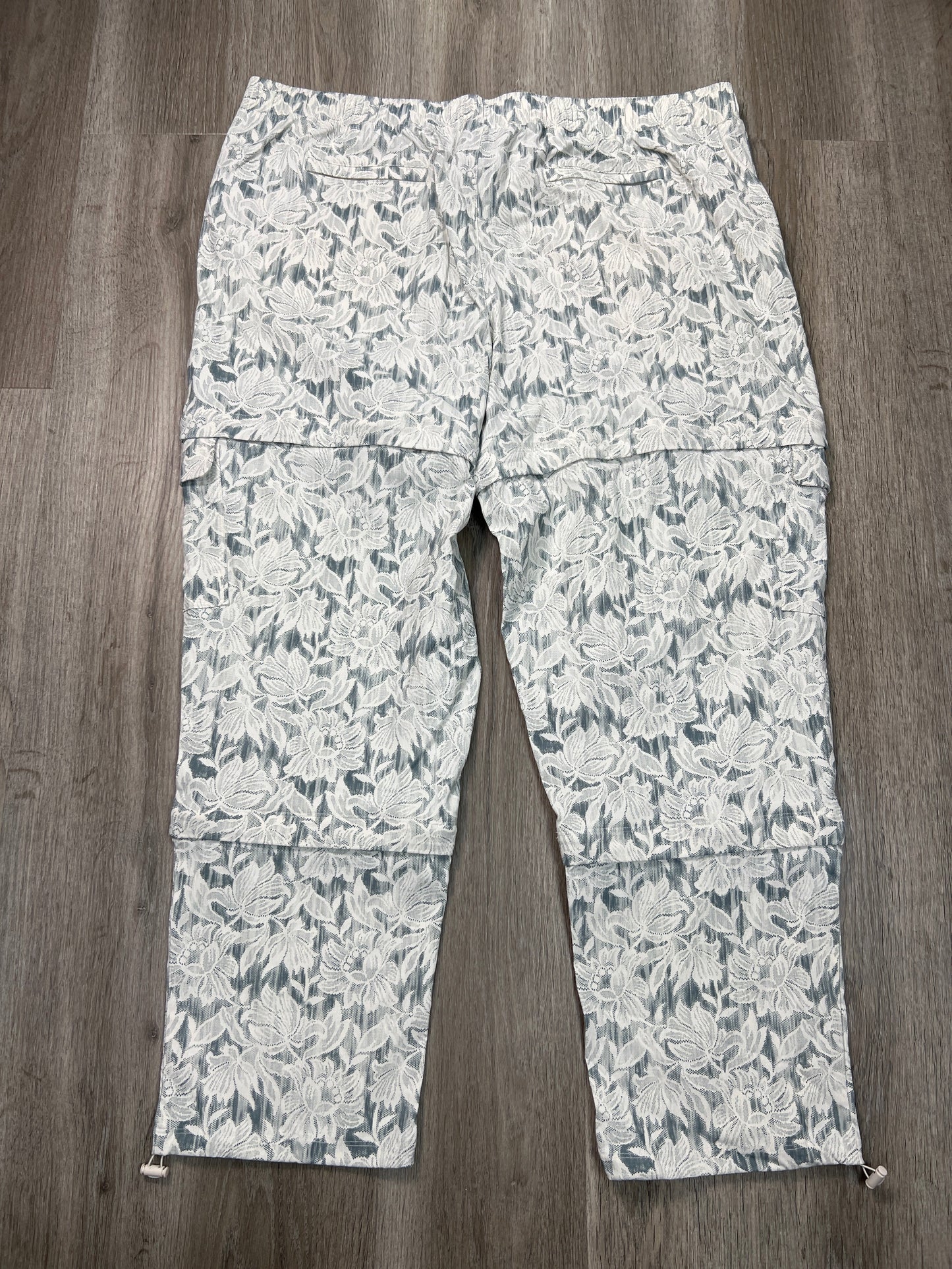 Pants Other By Athleta In Cream & Green, Size: 3x