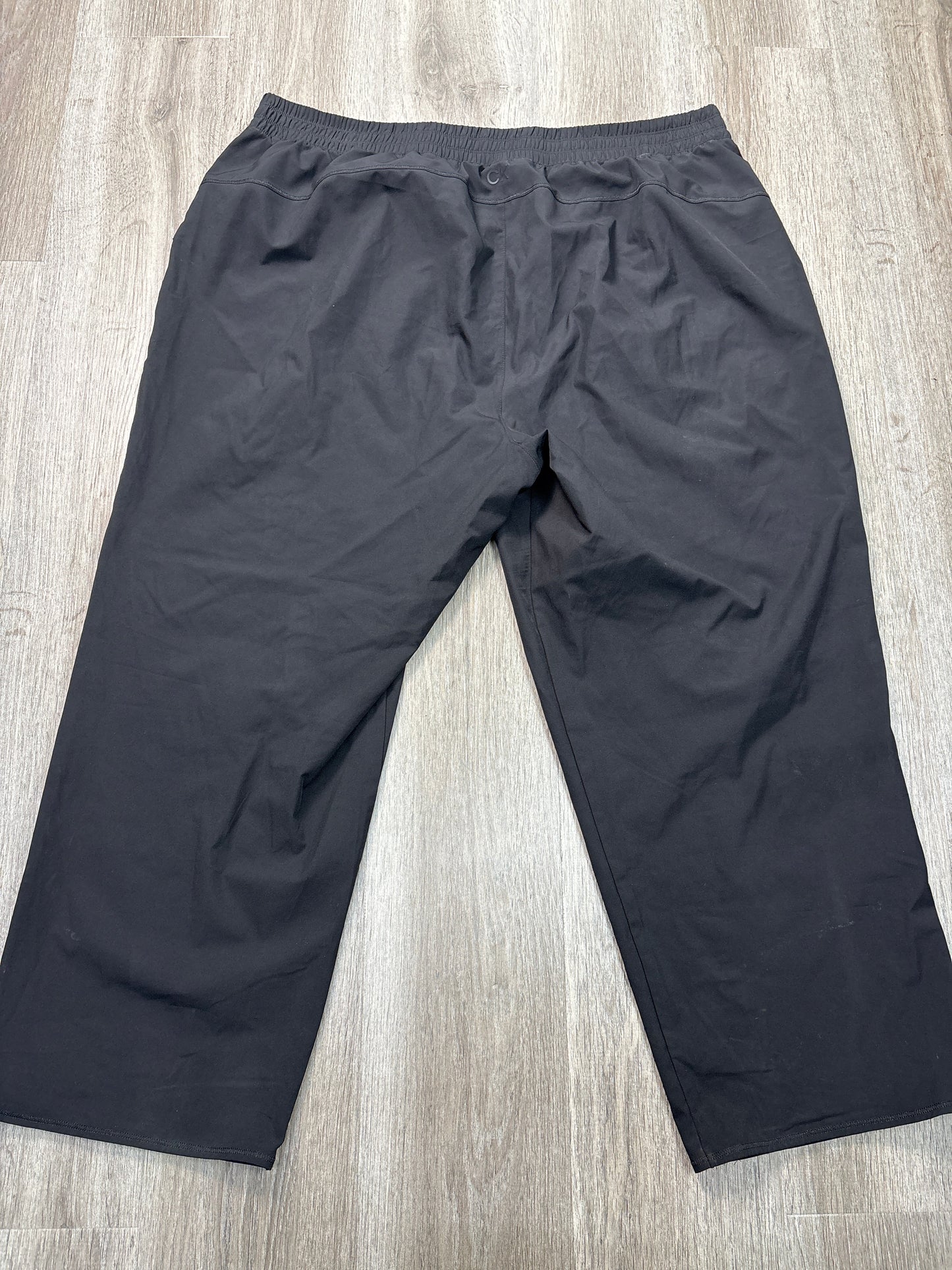 Athletic Pants By Calvin Klein Performance In Black, Size: 2x