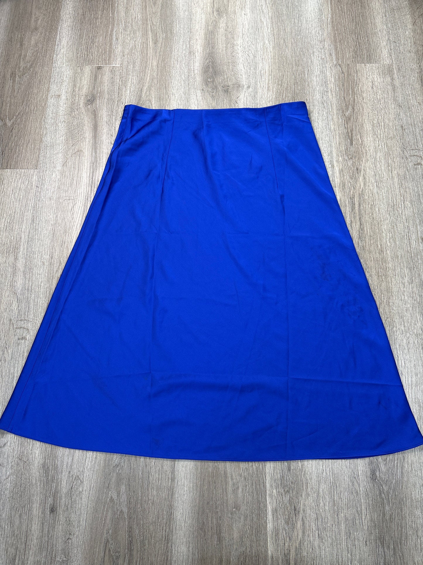 Skirt Midi By J. Crew In Blue, Size: Xl