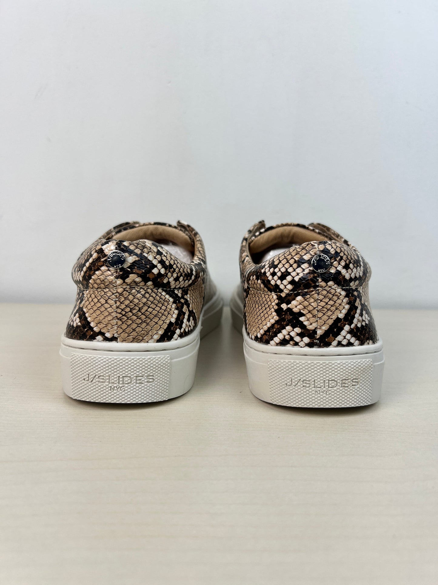 Shoes Sneakers By J Slides In Snakeskin Print, Size: 7.5