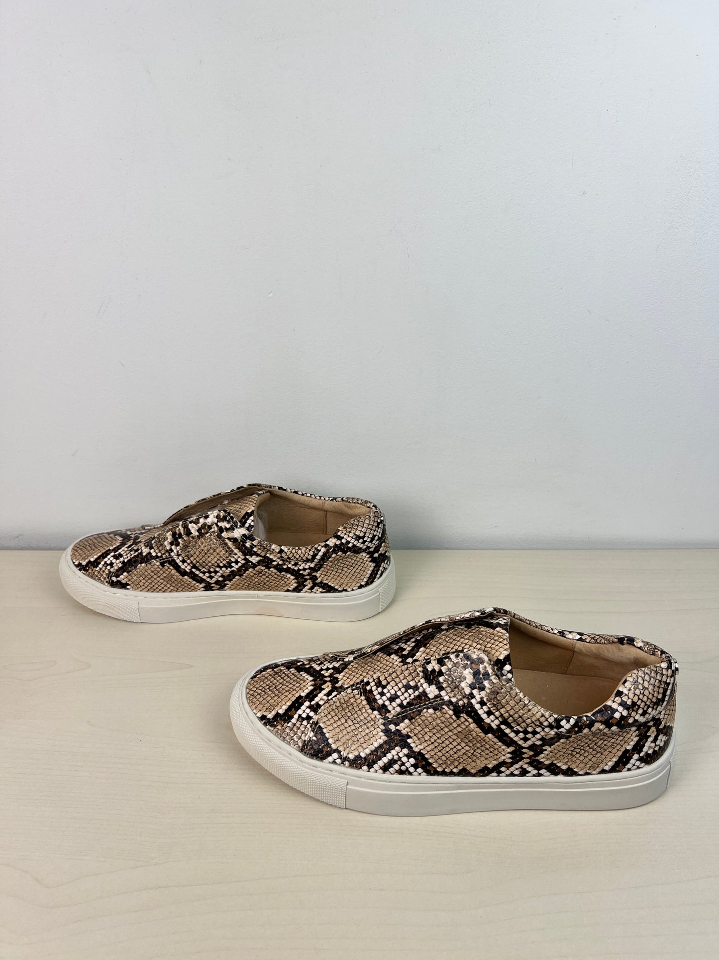 Shoes Sneakers By J Slides In Snakeskin Print, Size: 7.5