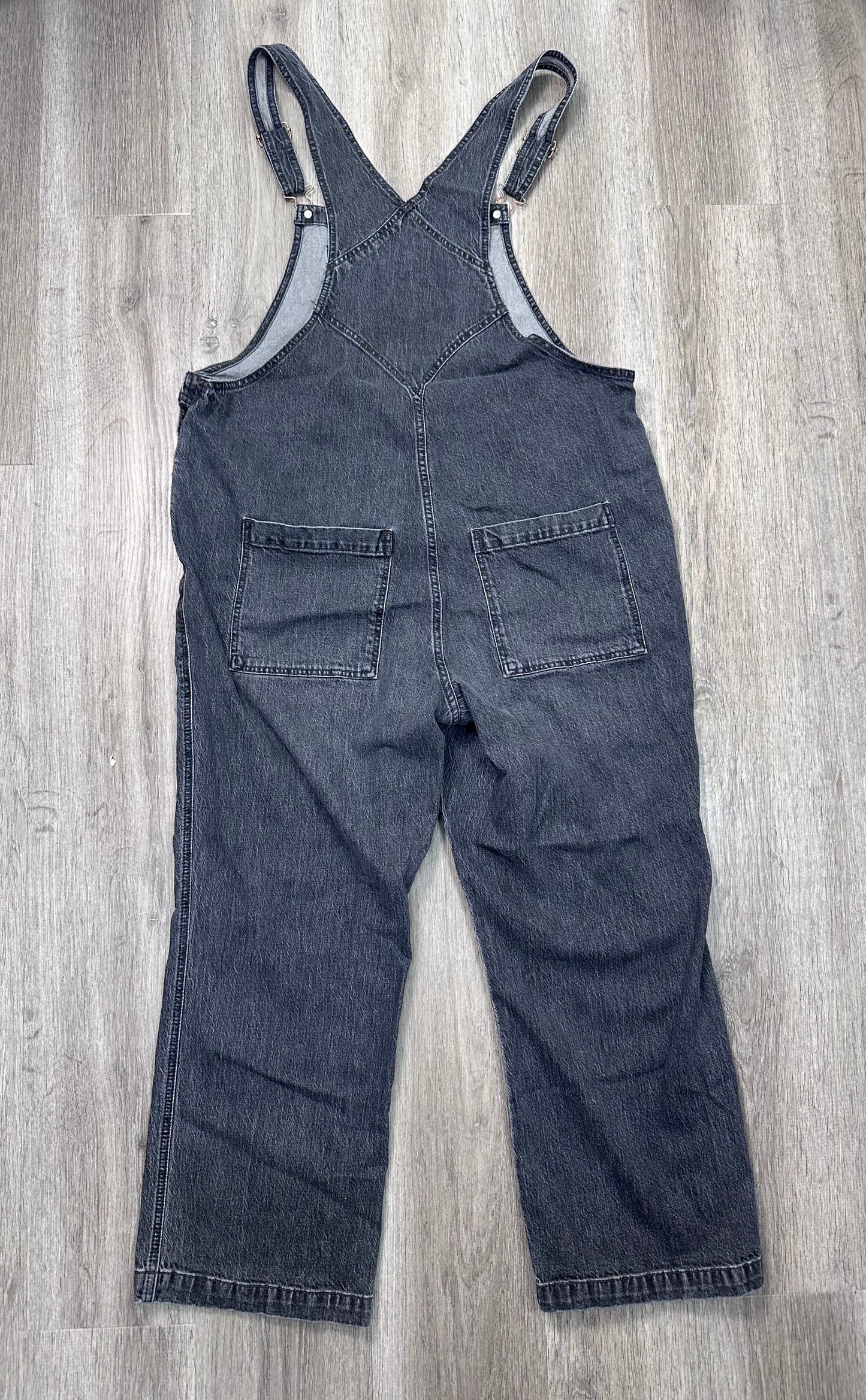 Overalls By Universal Thread In Grey Denim, Size: Xl