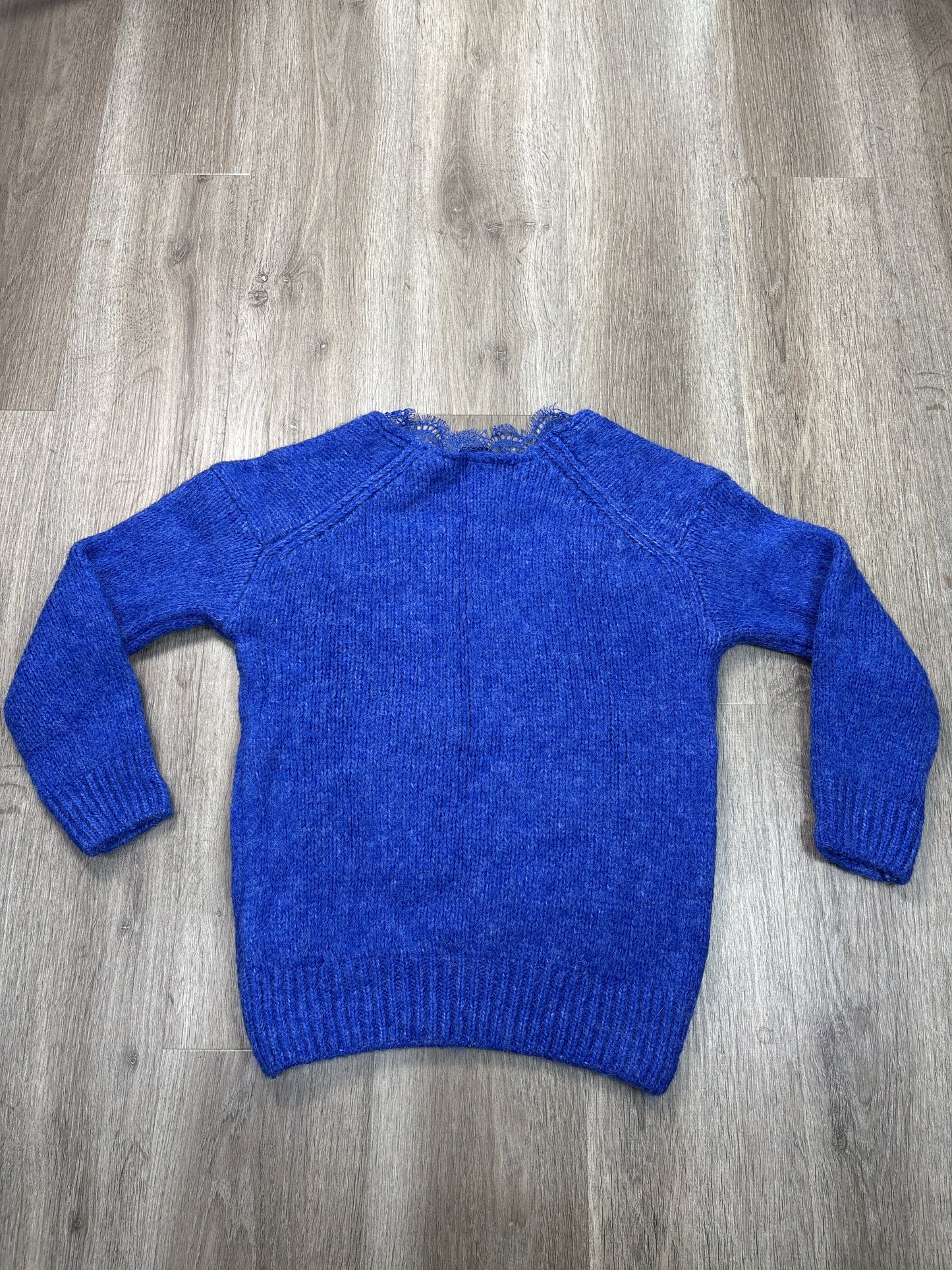 Sweater By Zara In Blue, Size: S