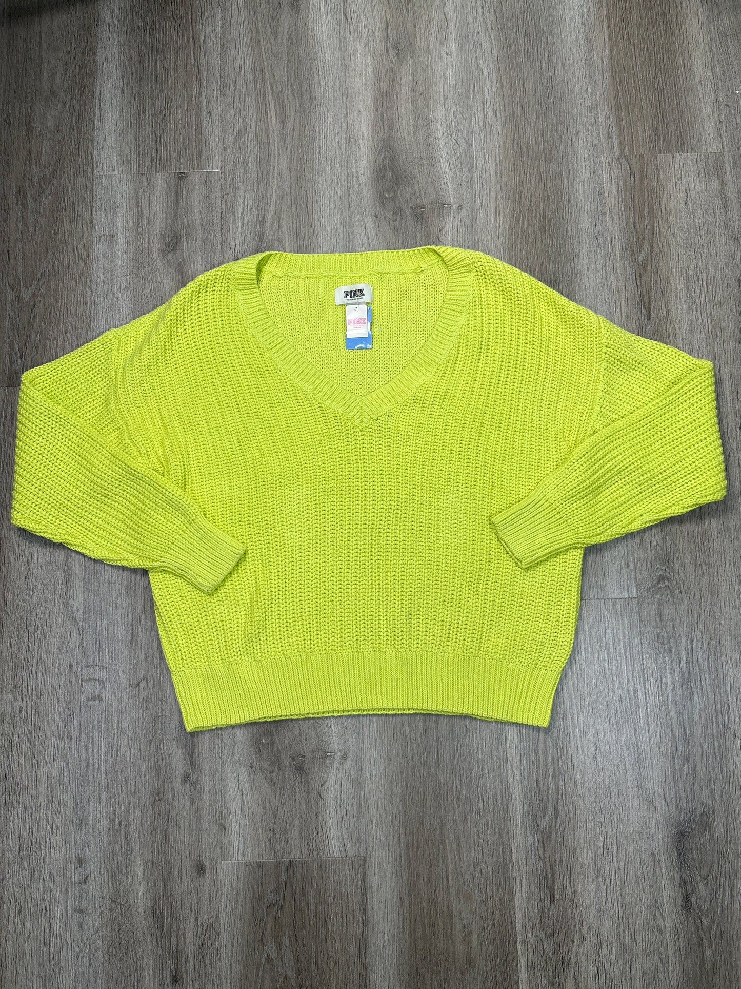 Sweater By Pink In Green, Size: L