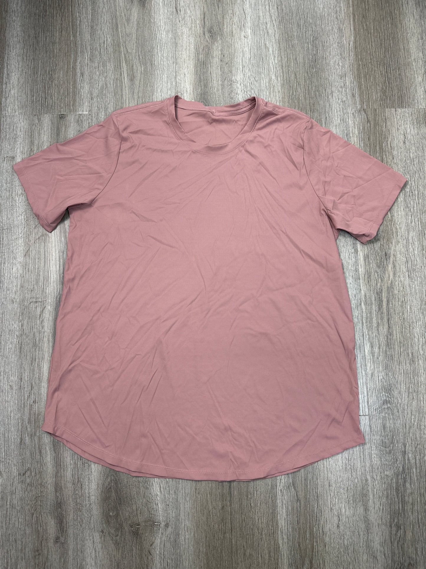 Athletic Top Short Sleeve By Zyia In Pink, Size: M