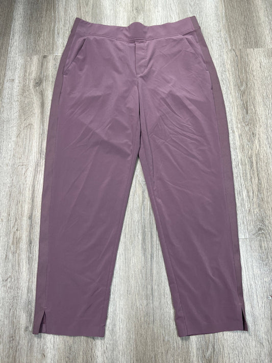 Athletic Pants By Athleta In Purple, Size: L