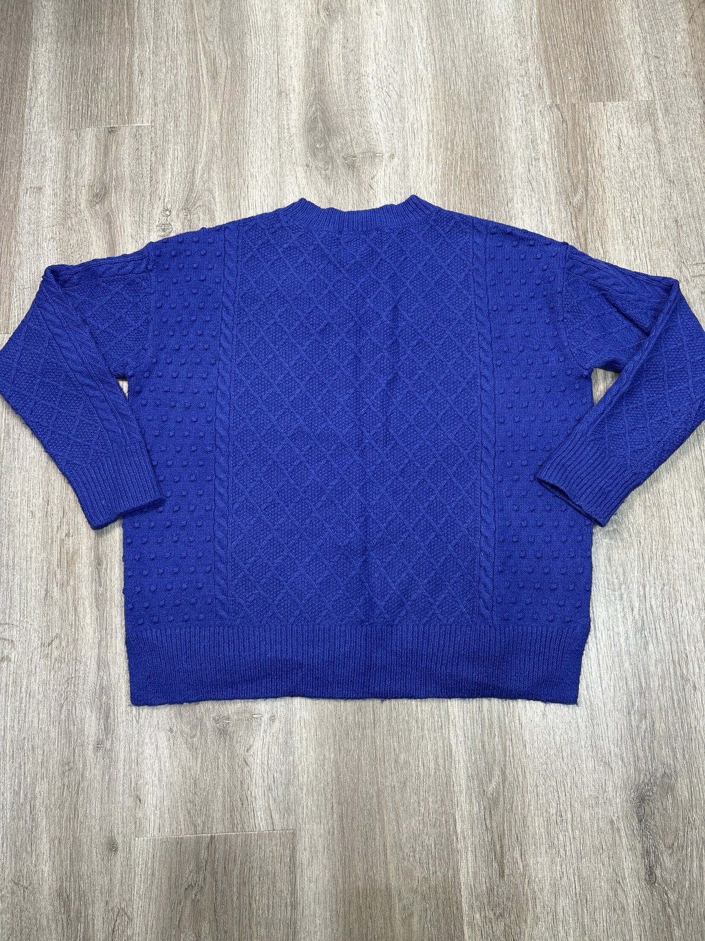 Sweater By Ann Taylor In Blue, Size: M