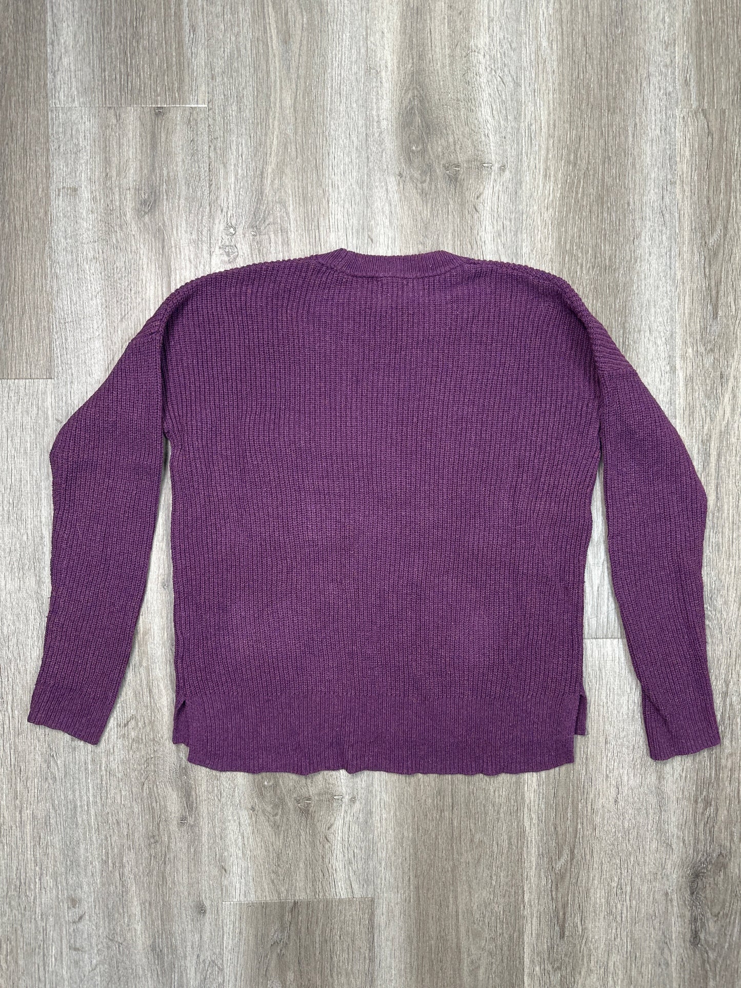 Sweater By Madewell In Purple, Size: Xs