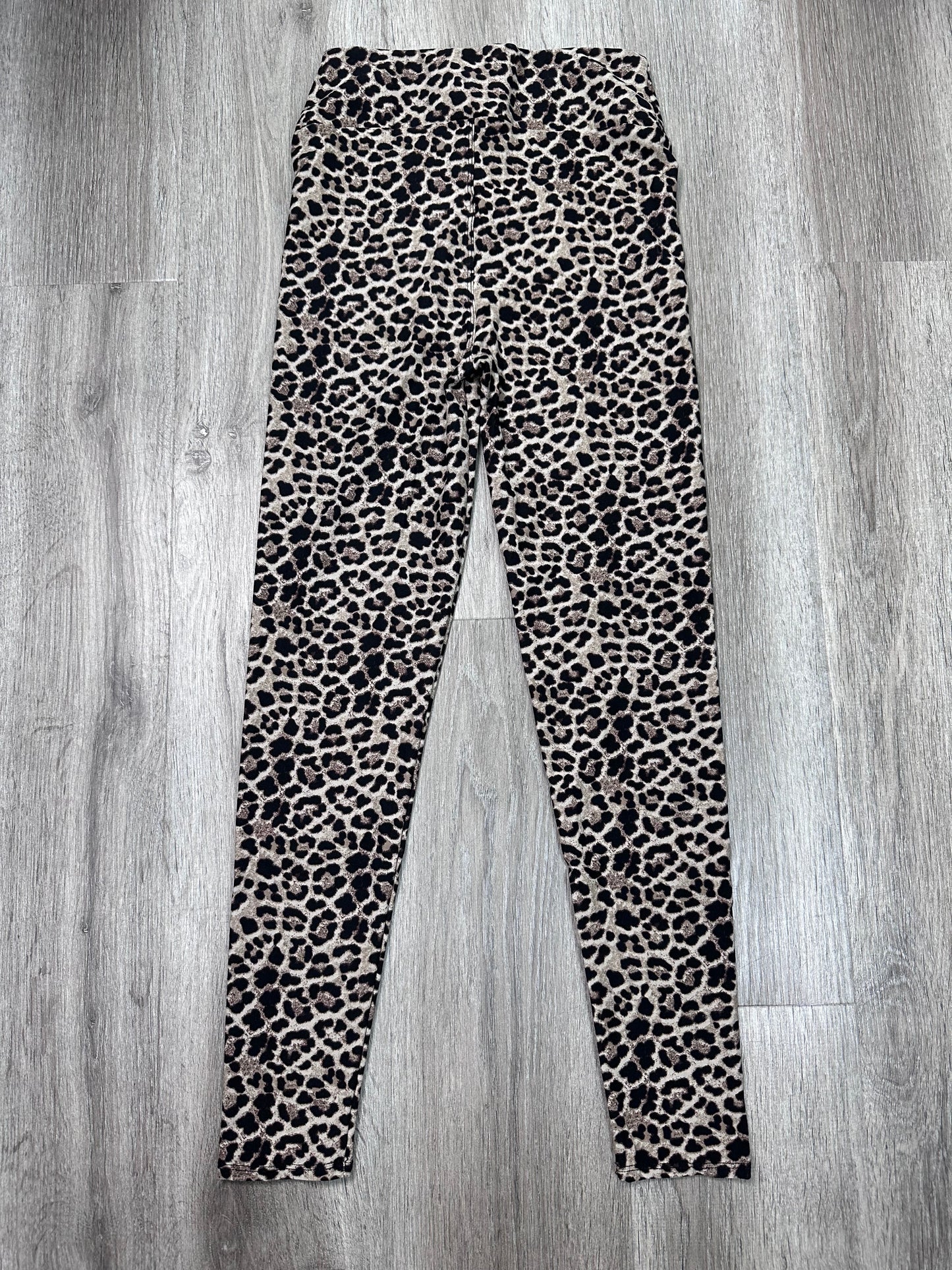 Pants Leggings By Cmf In Leopard Print, Size: S