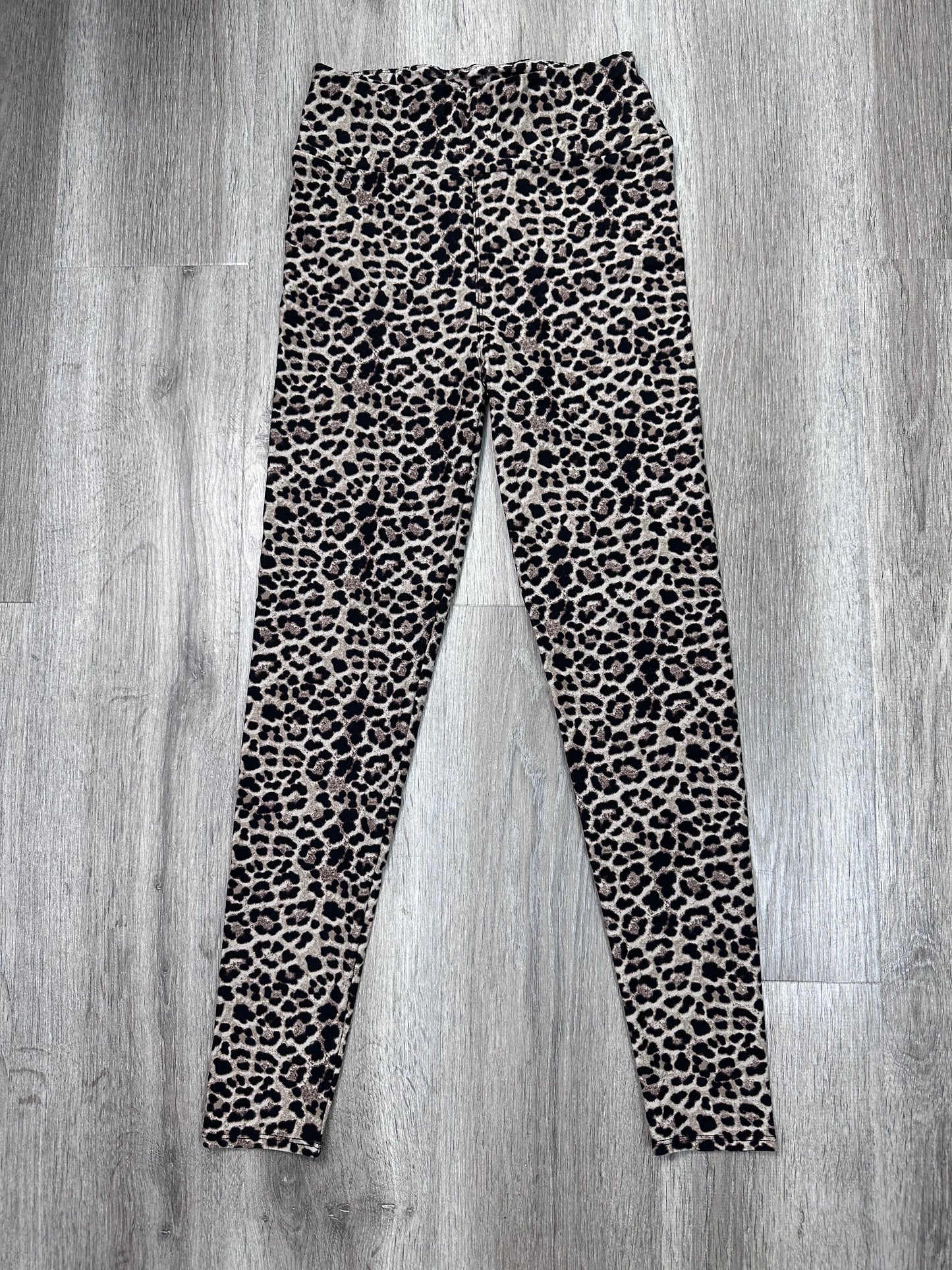 Pants Leggings By Cmf In Leopard Print, Size: S