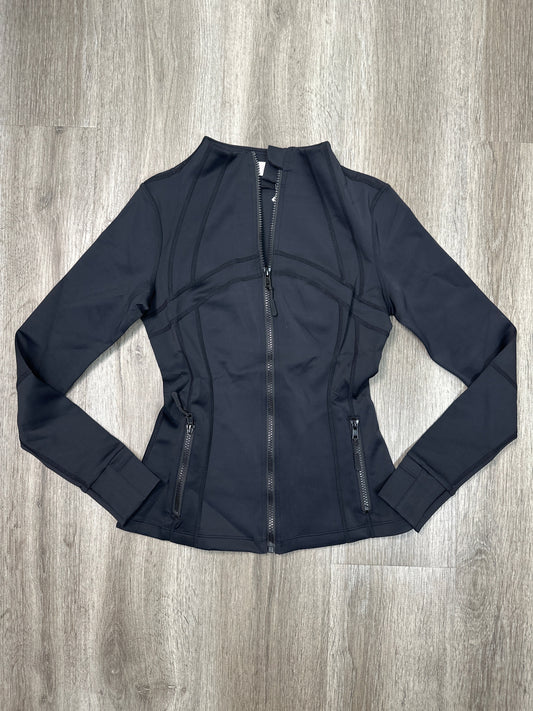 Athletic Jacket By Pink Lily In Black, Size: M