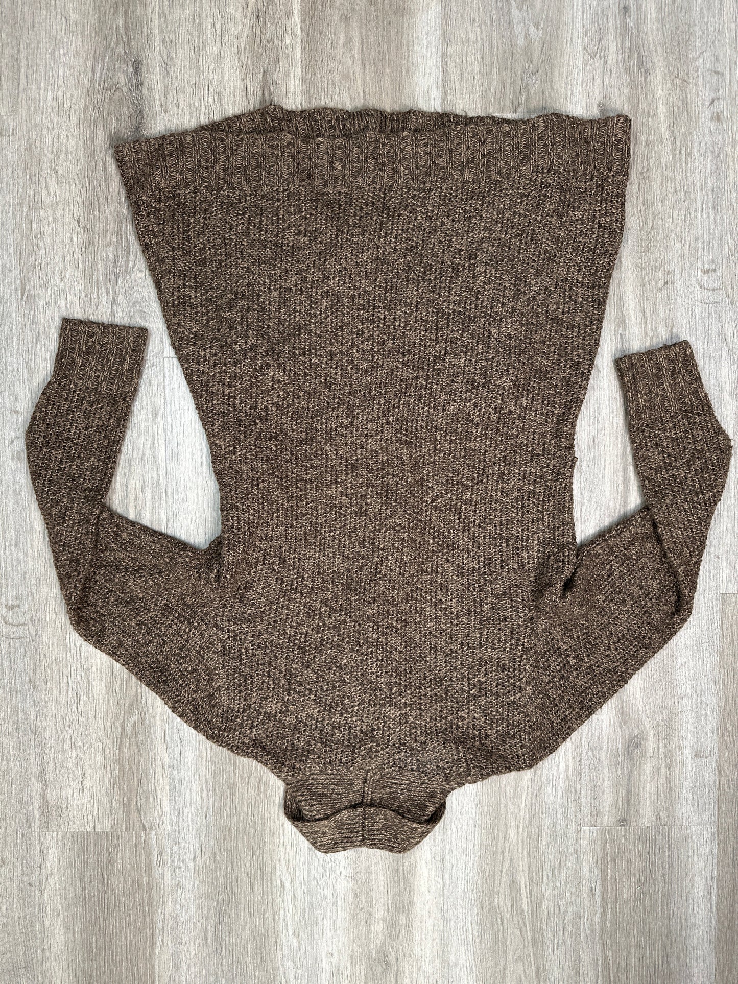 Cardigan By Faded Glory In Brown, Size: 2x