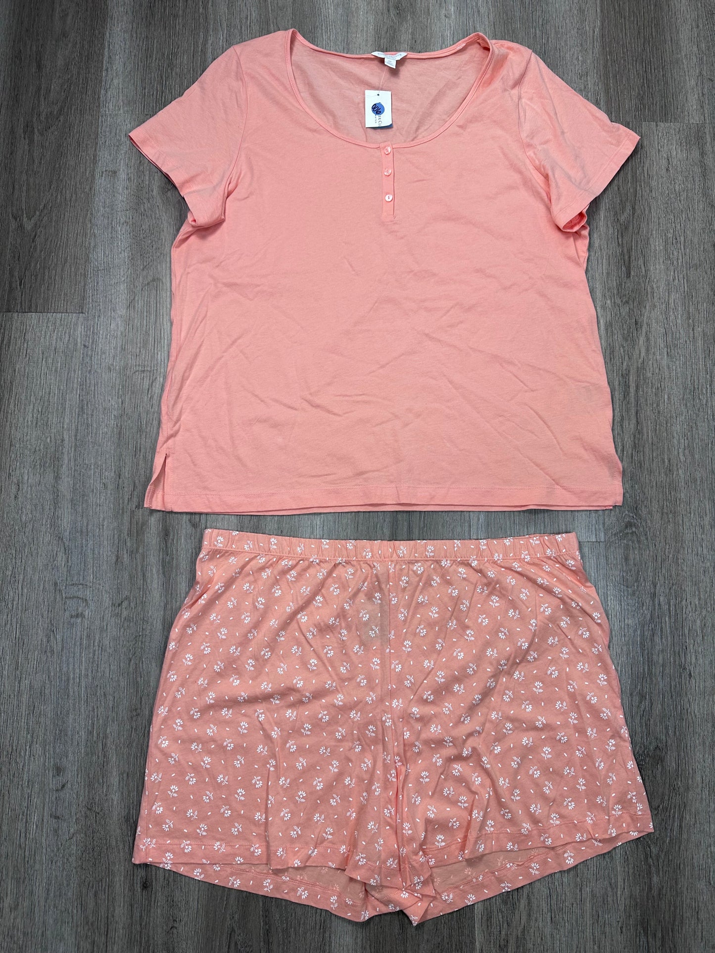 Lounge Set Shorts By Charter Club In Orange, Size: Xxl