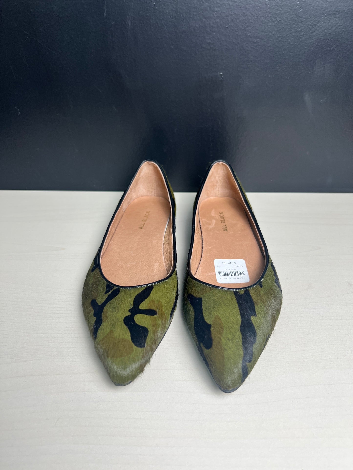 Shoes Flats By Anthropologie In Camouflage Print, Size: 6