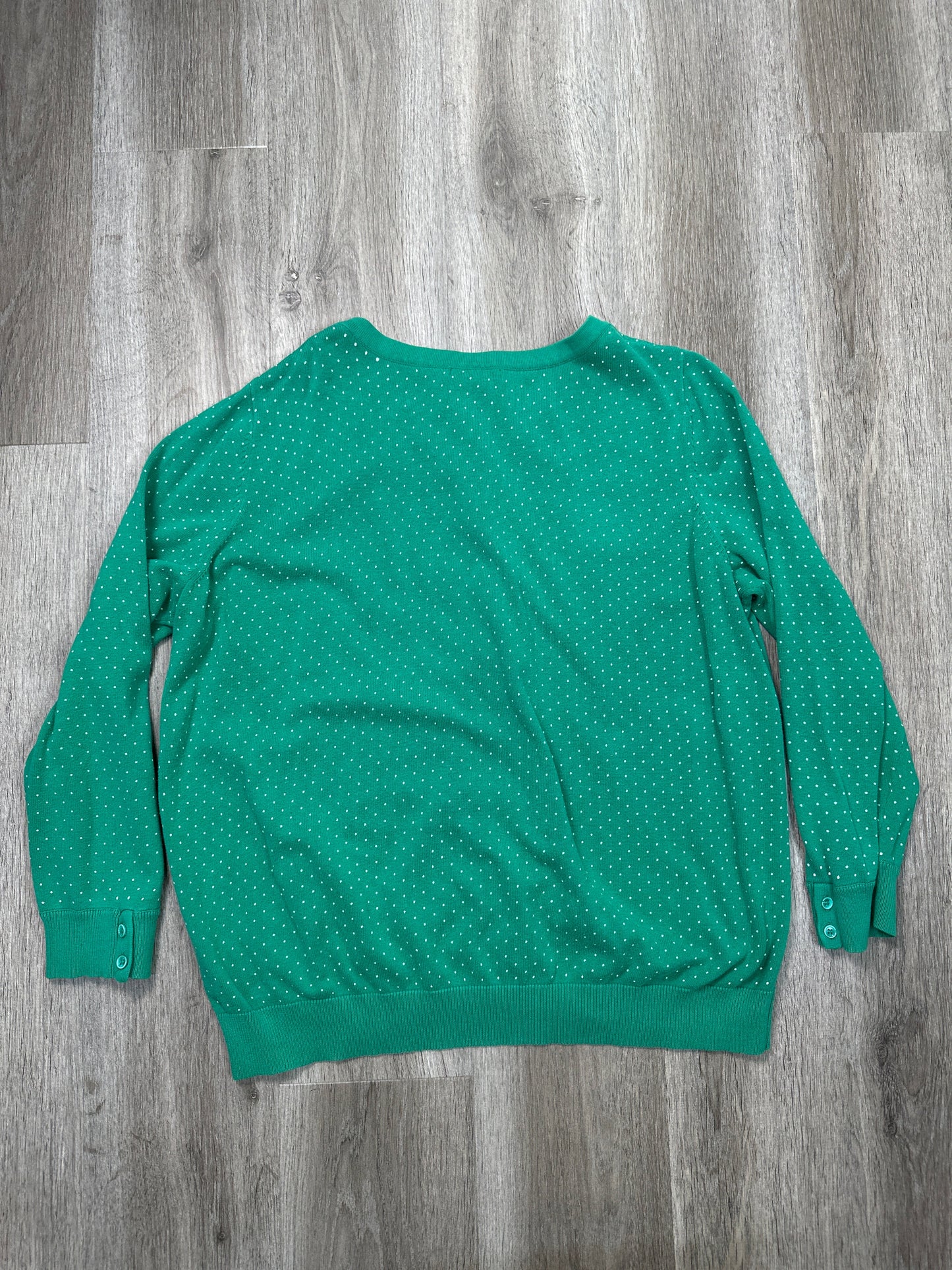 Cardigan By Woman Within In Green, Size: 2x