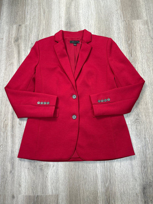 Blazer By Ann Taylor In Red, Size: Xs