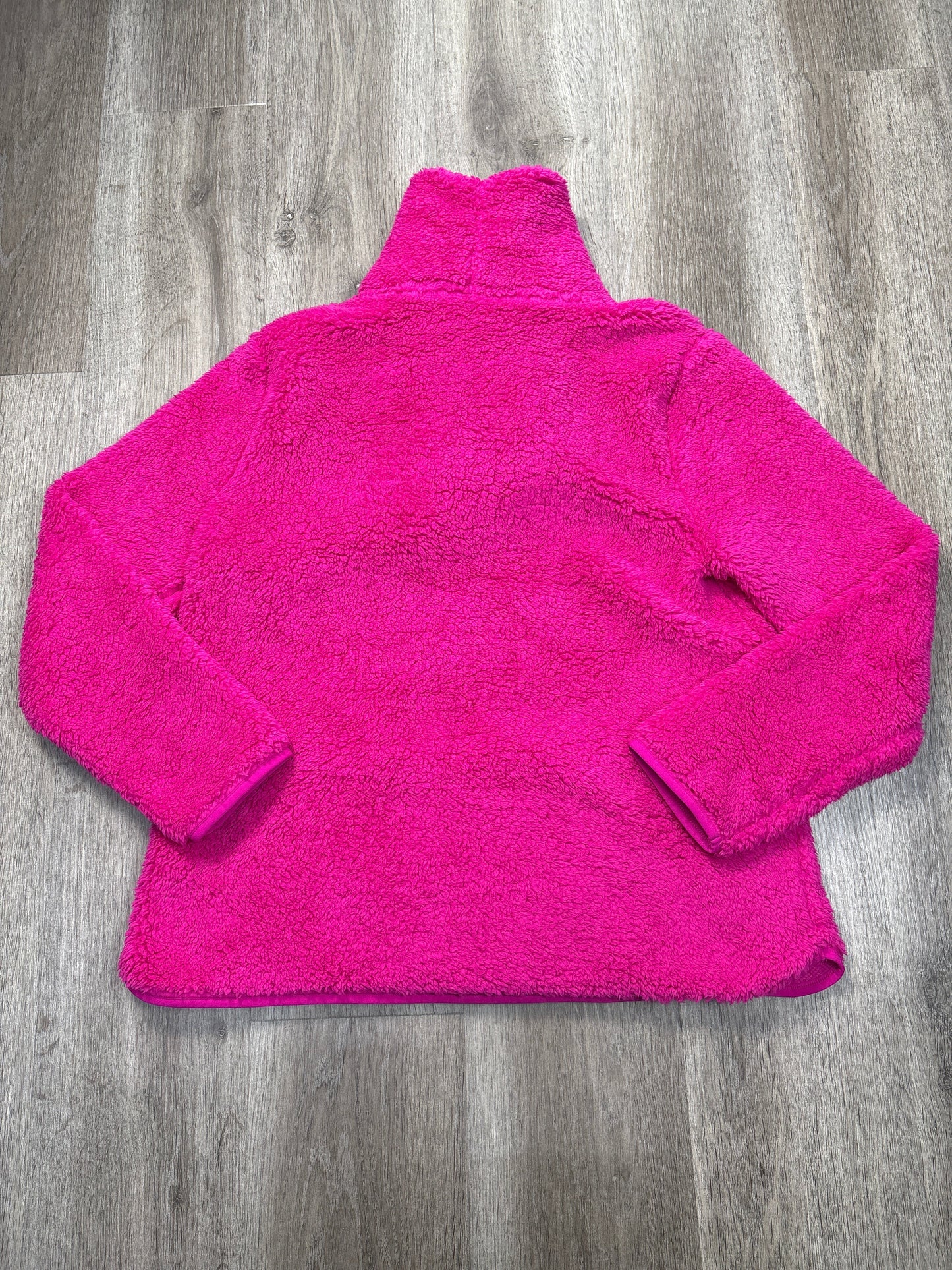 Sweatshirt Collar By Talbots In Pink, Size: L