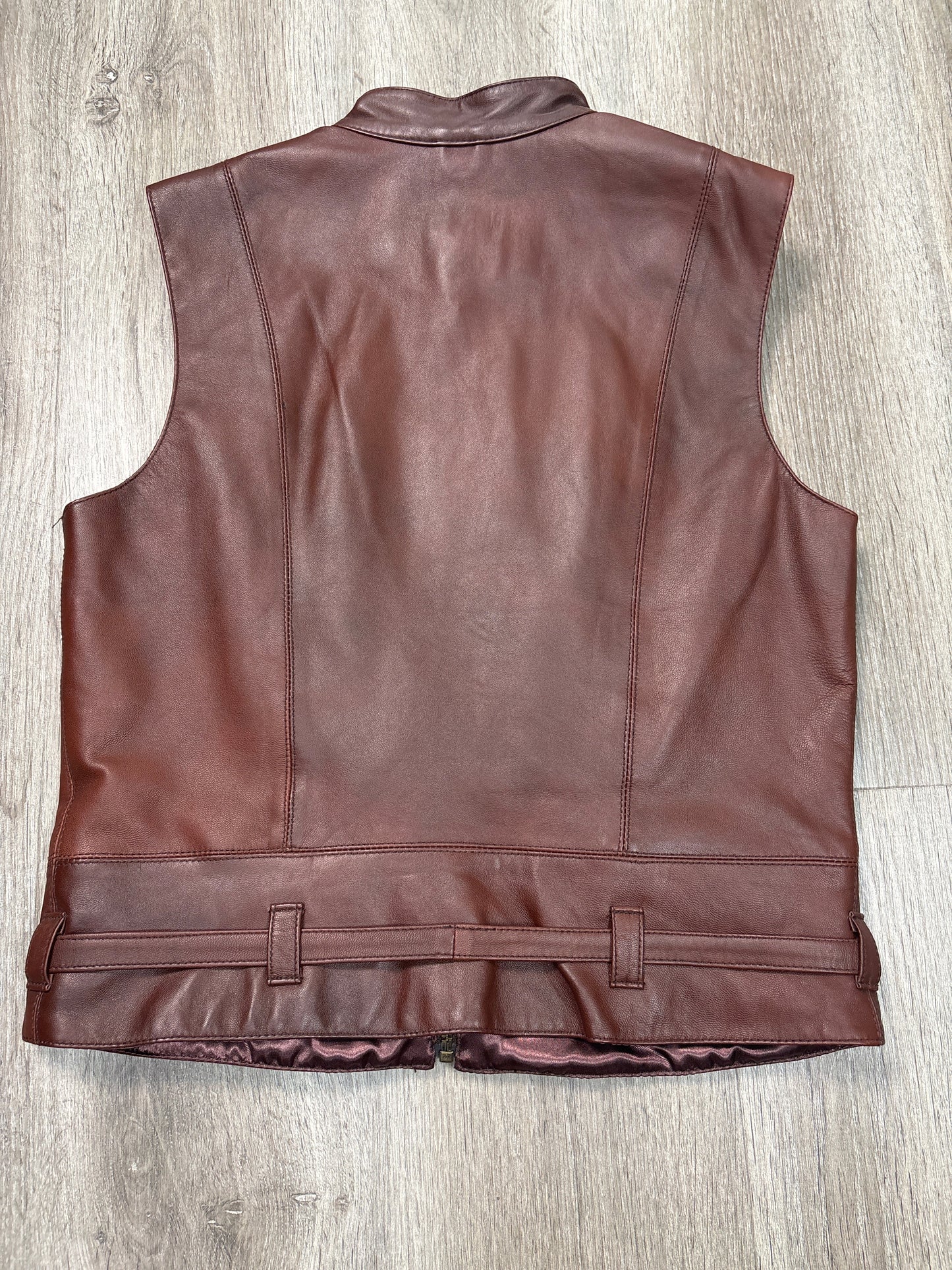 Vest Other By Cabi In Maroon, Size: S