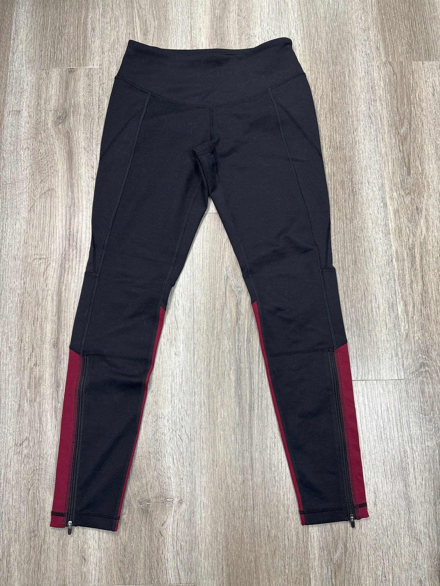 Athletic Leggings By Zella In Black, Size: S