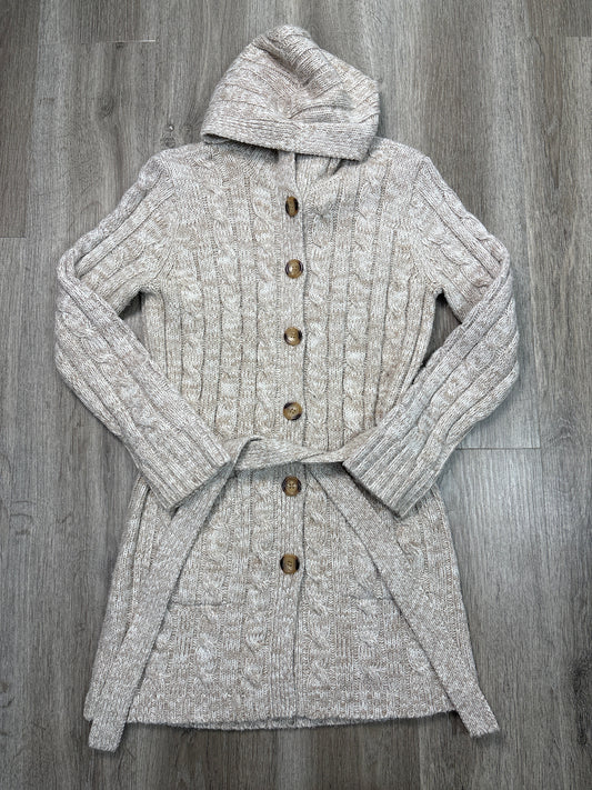 Cardigan By Carolyn Taylor In Tan, Size: S