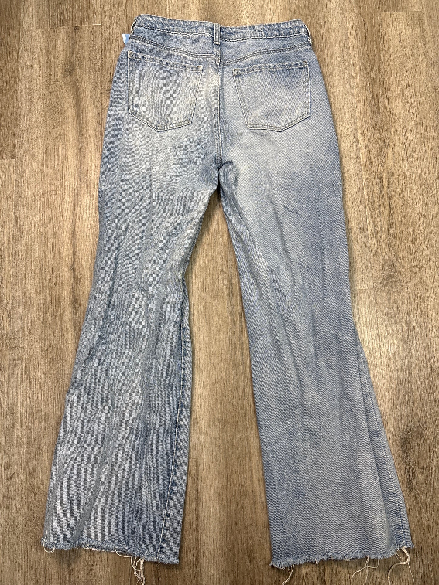 Jeans Flared By Abound In Blue Denim, Size: 8