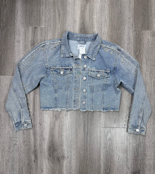 Jacket Denim By Rue 21 In Blue Denim, Size: M