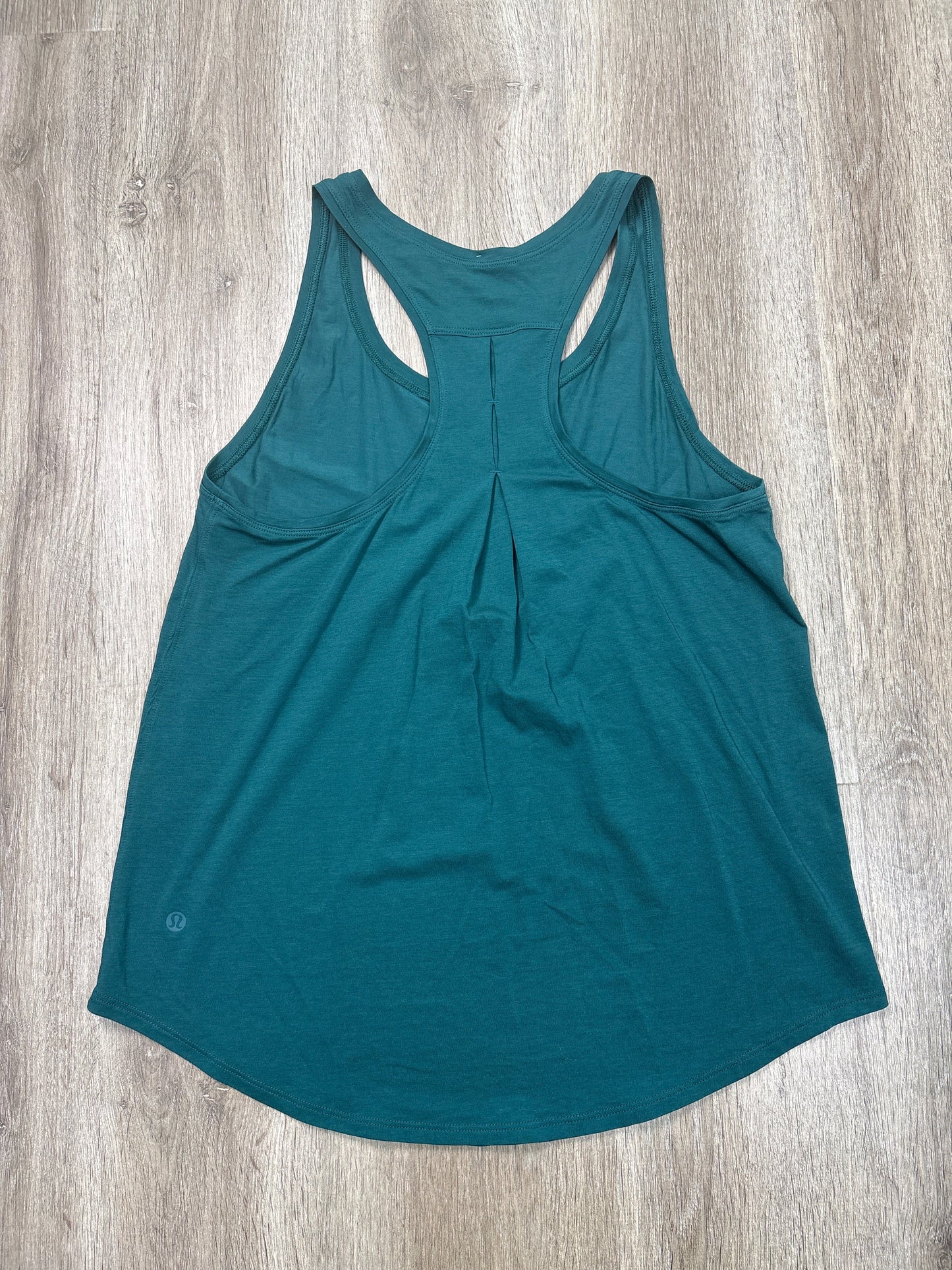 Athletic Tank Top By Lululemon In Teal, Size: M