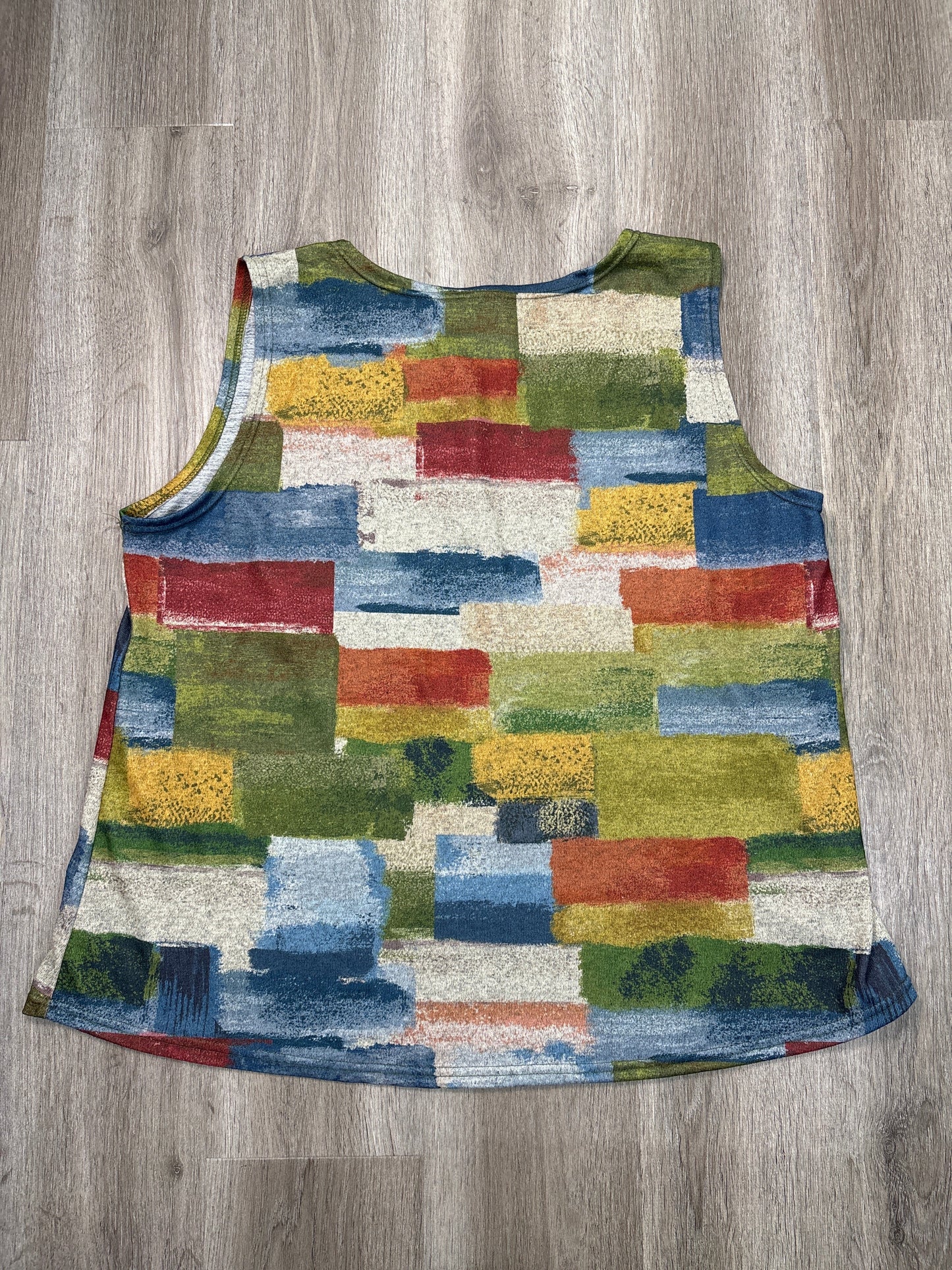 Tank Top By Cmf In Multi-colored, Size: 4x