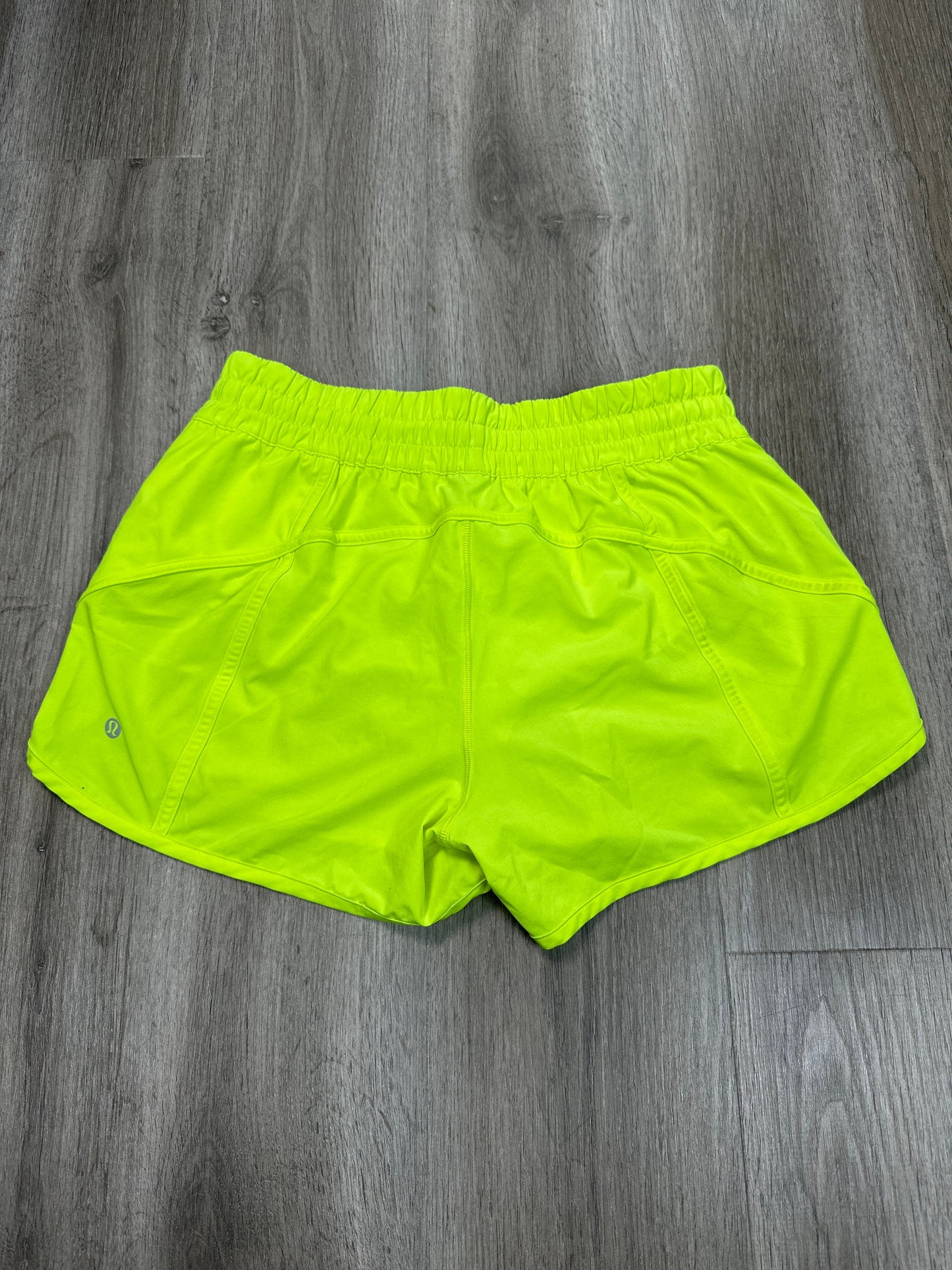 Athletic Shorts By Lululemon In Yellow, Size: M