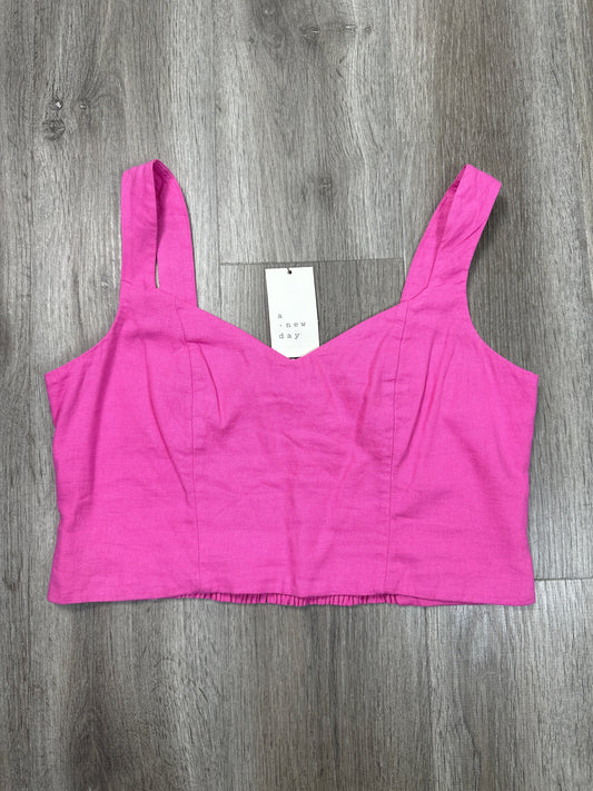 Tank Top By A New Day In Pink, Size: M