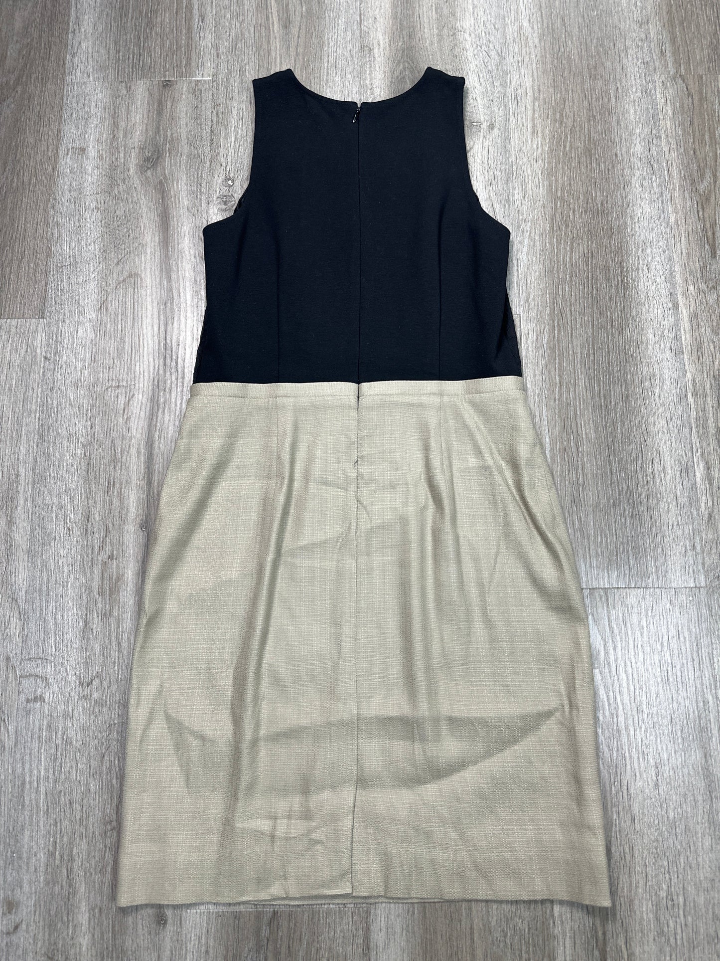 Dress Party Short By Ann Taylor In Black & Tan, Size: Sp