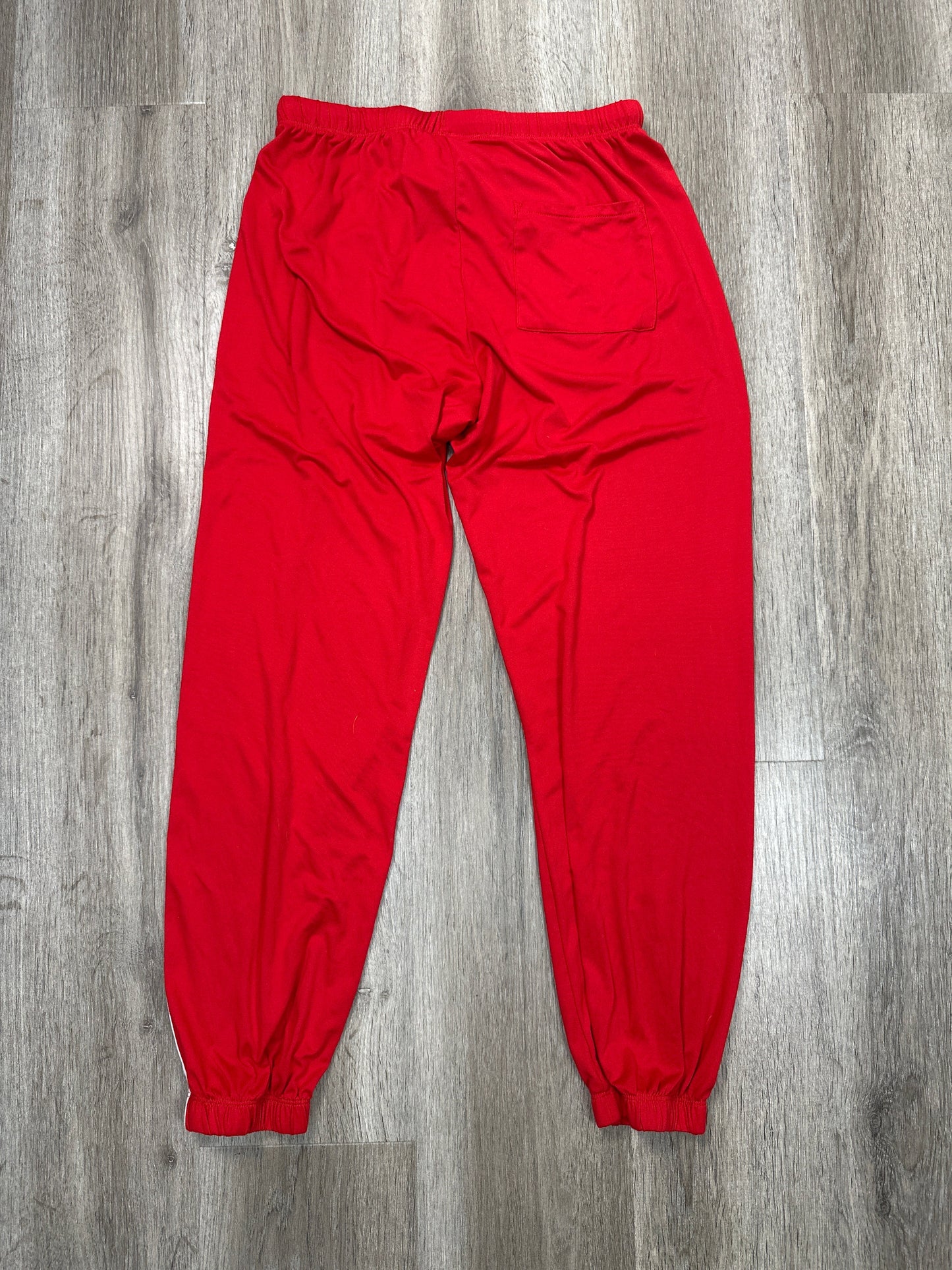 Pants Lounge By Sideline Apparel In Red, Size: S